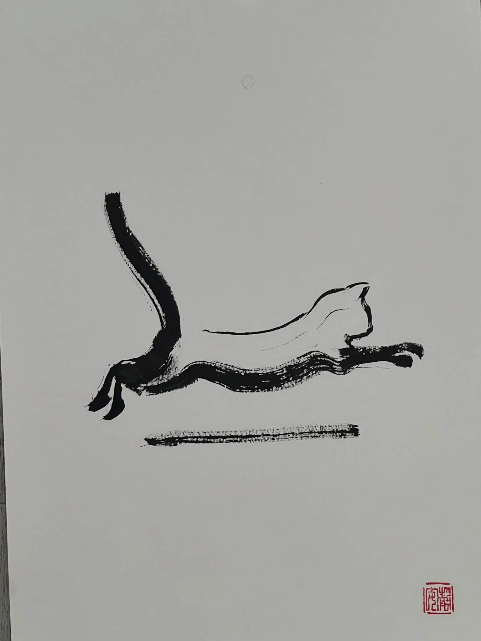 David Mack Original Art Cat Book Published Page Piece 4