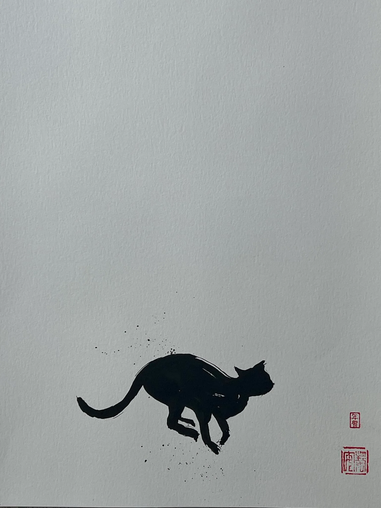 David Mack Original Art Cat Book Published Page Piece 8