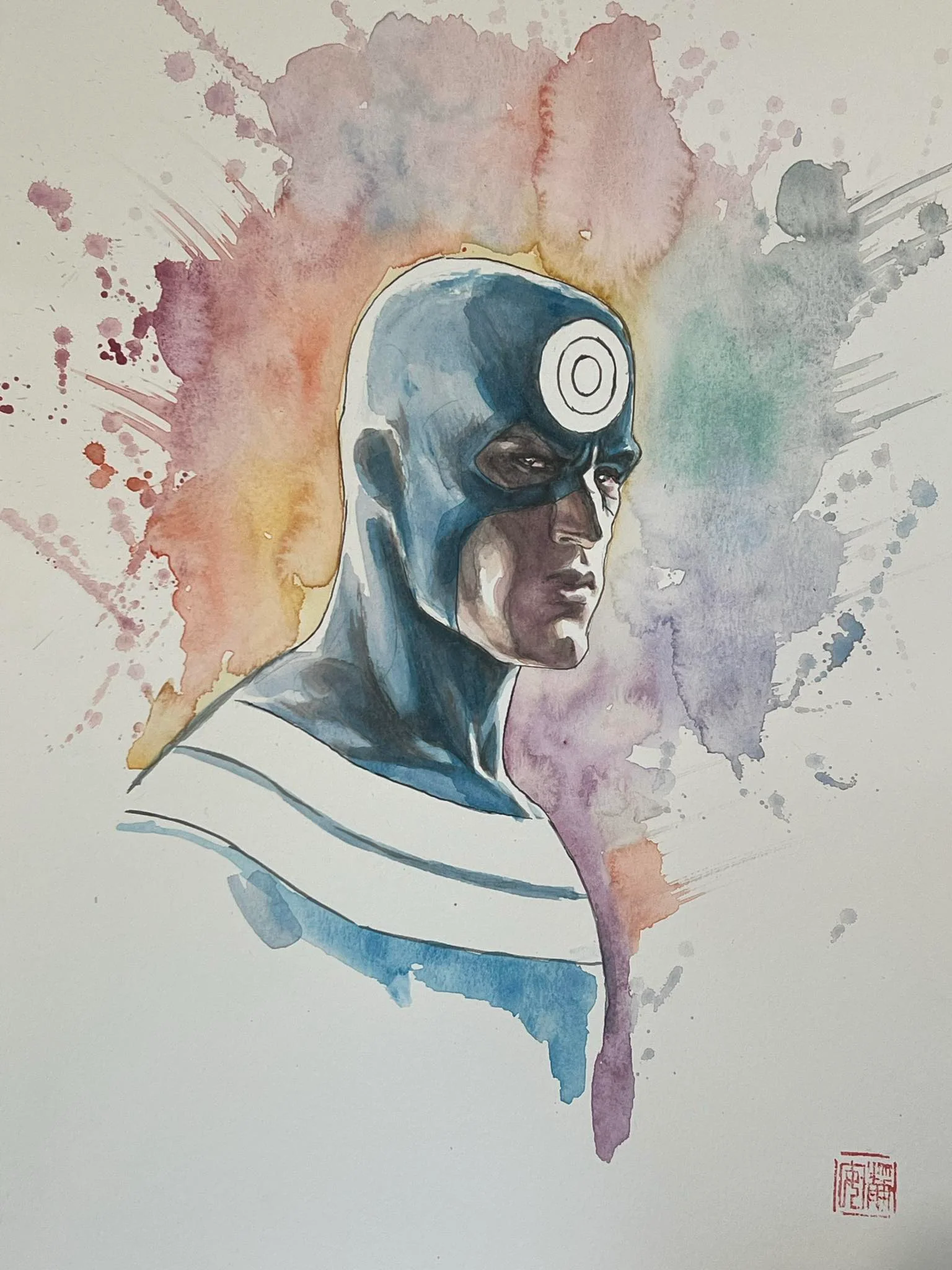 David Mack Original Art Daredevil #1 Cover - Image 5