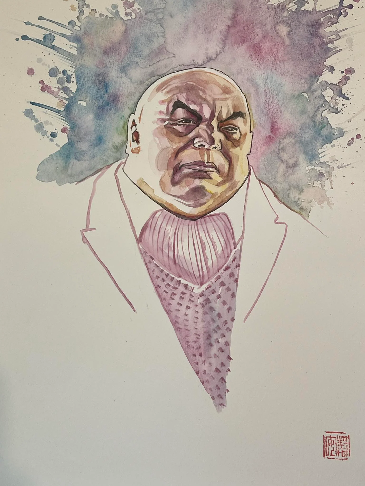 David Mack Original Art Daredevil #1 Cover - Image 6