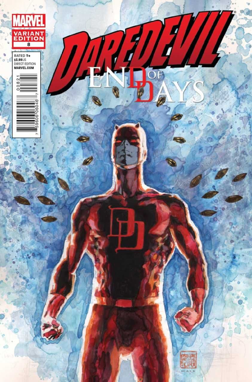 David Mack Original Art Daredevil End of Days #8 Pencil Prelim - Image 2