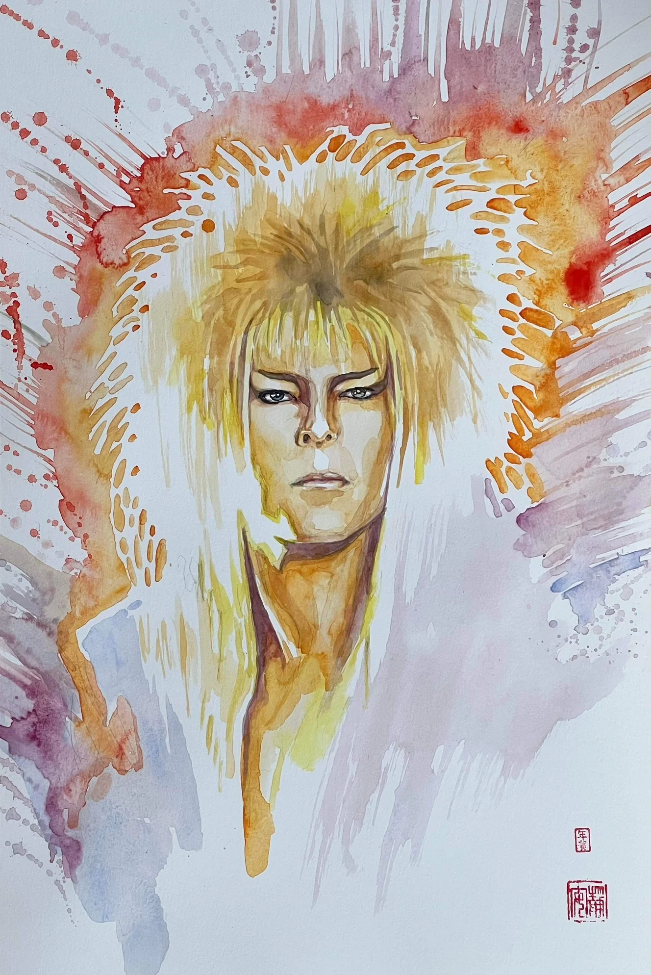 David Mack Original Art Jim Henson's Labyrinth #1 Cover - Image 2