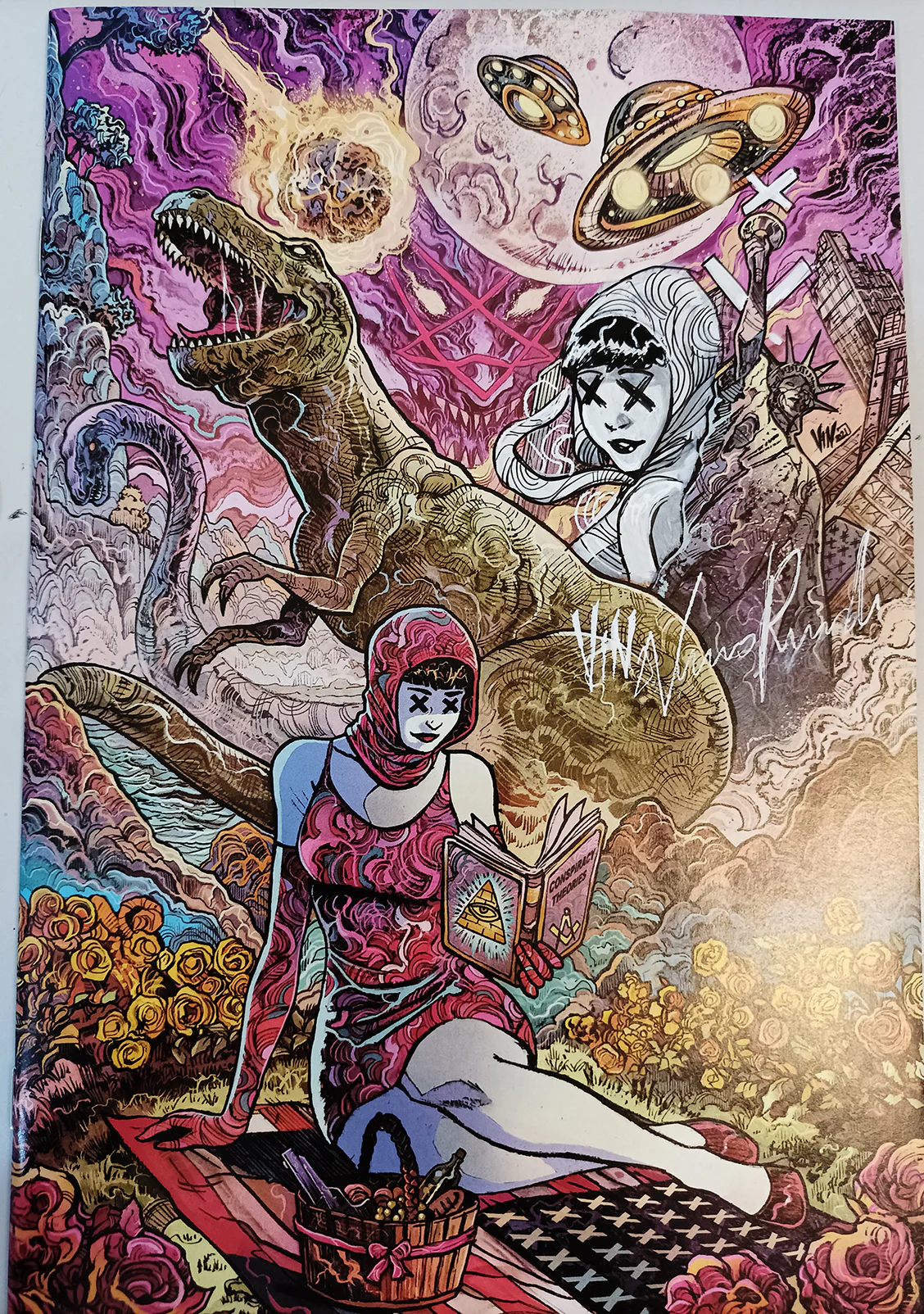 Department of Truth #13 Remarque 1 Special Limited Edition by Vincenzo Riccardi