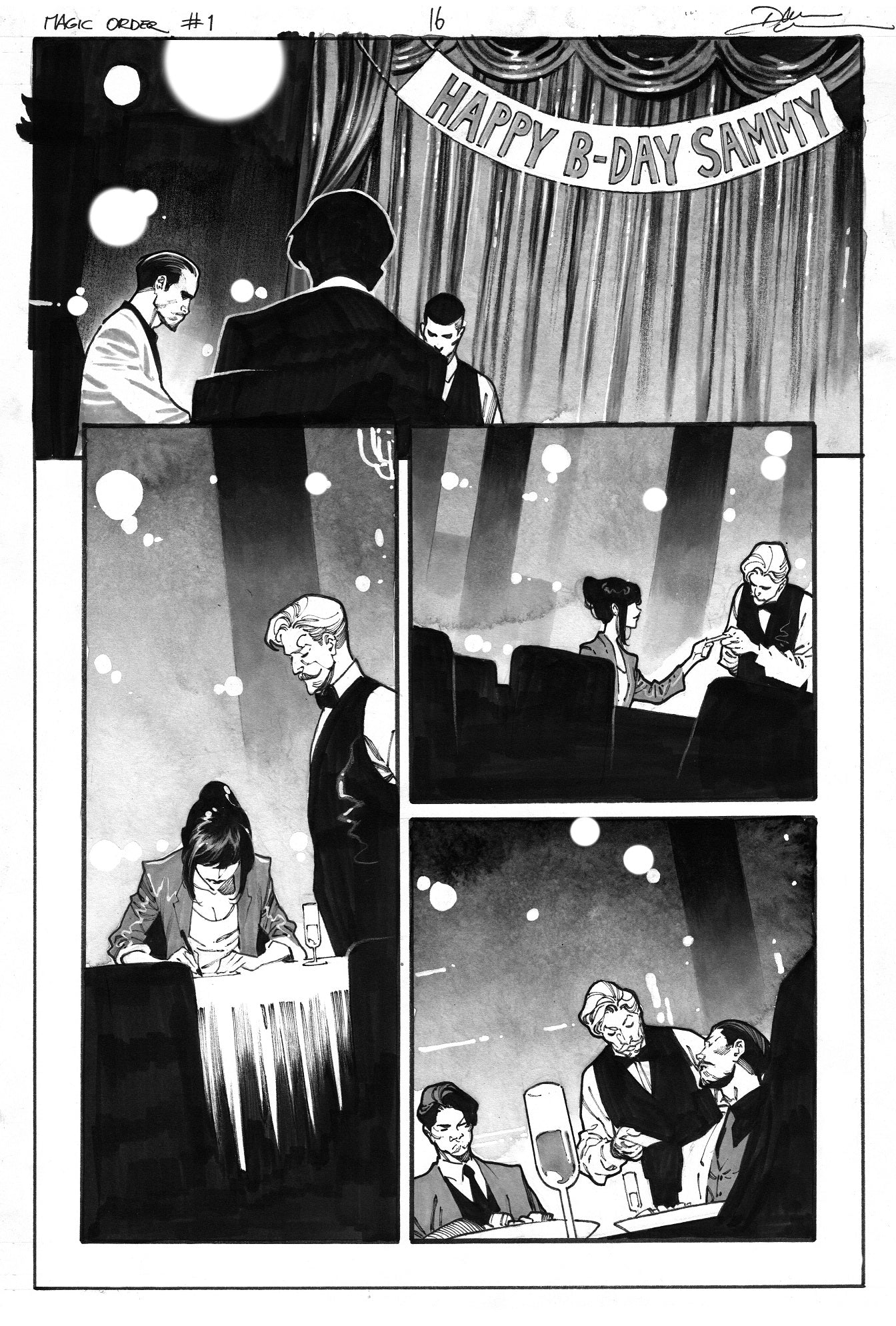 Dike Ruan Original Art Magic Order #1 Page 16