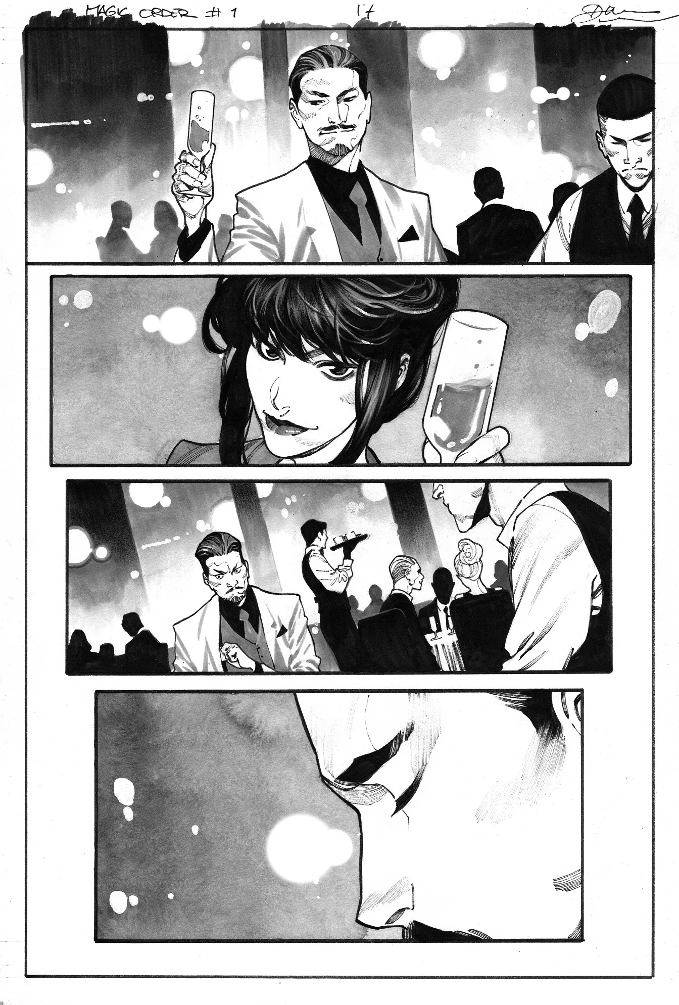 Dike Ruan Original Art Magic Order #1 Page 17