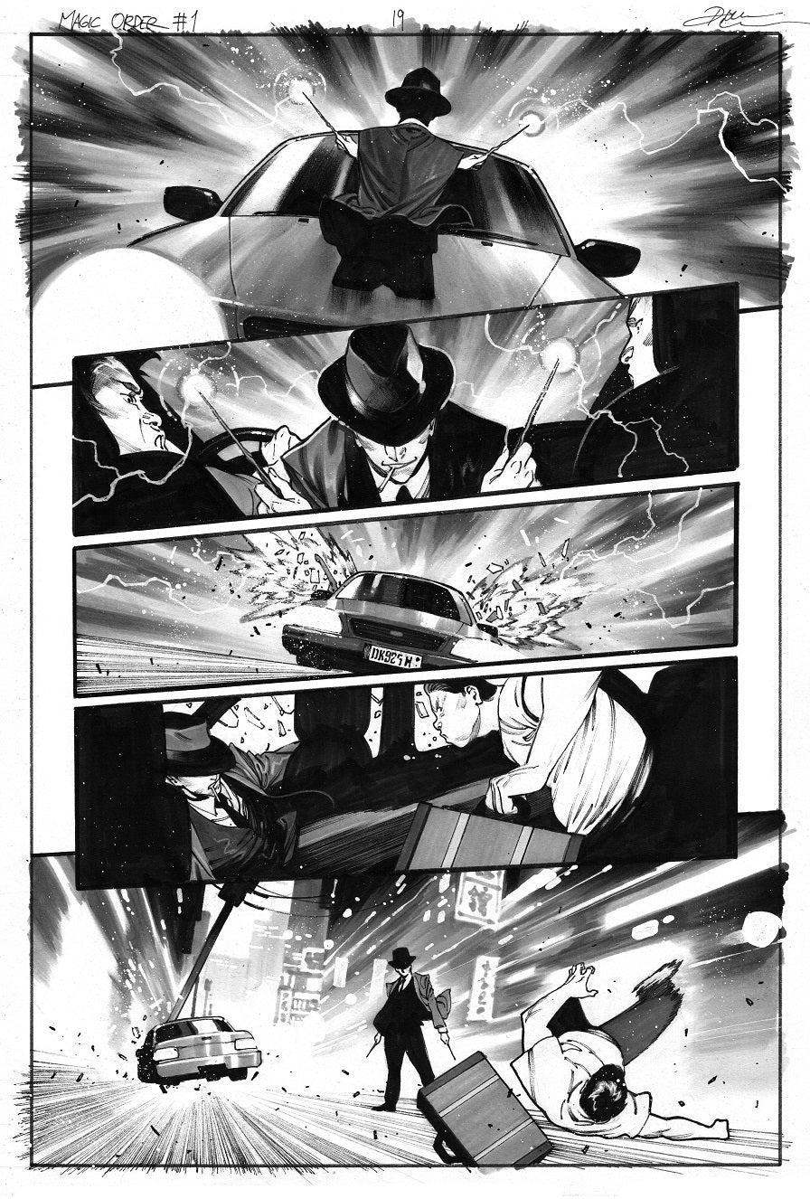 Dike Ruan Original Art Magic Order #1 Page 19