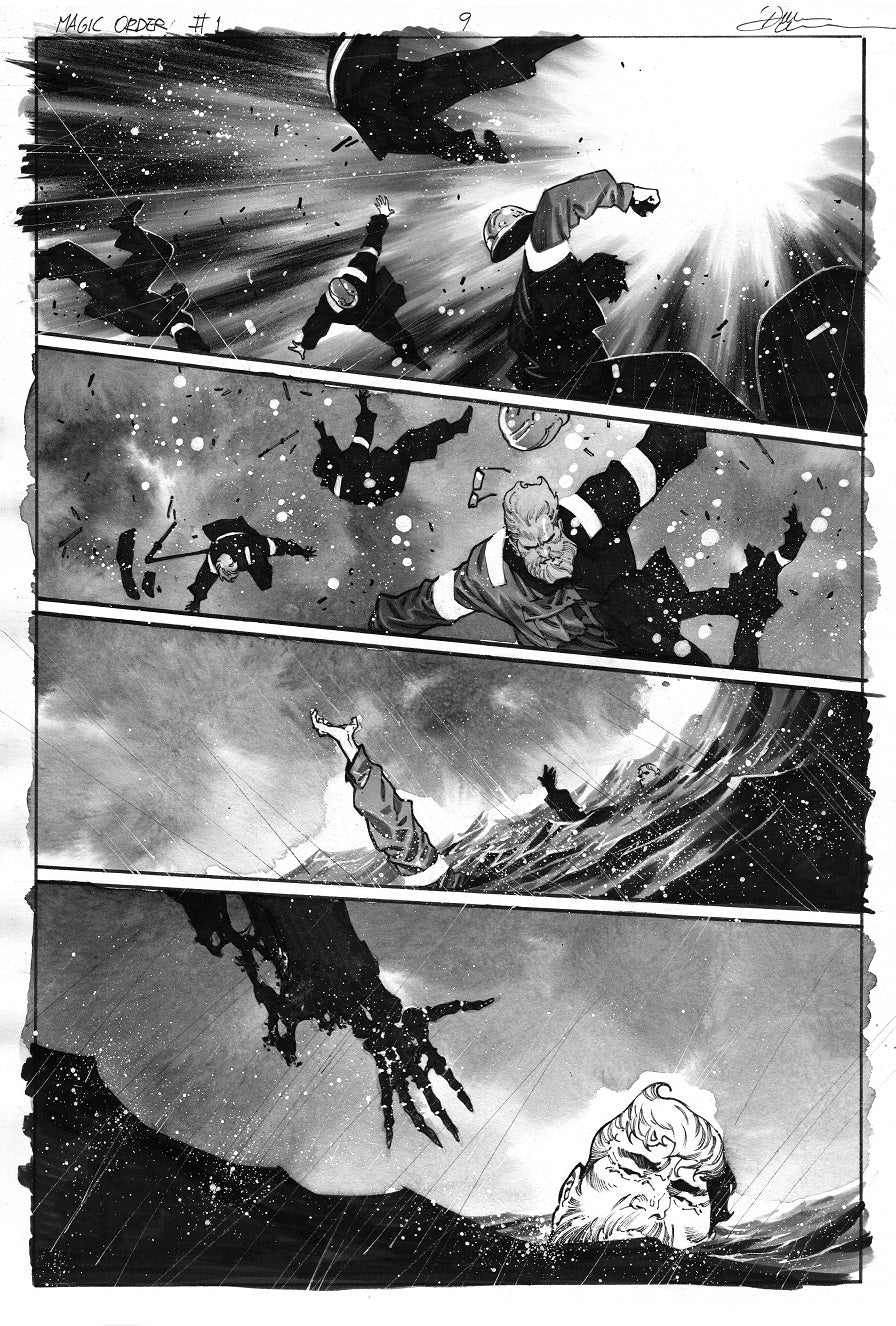 Dike Ruan Original Art Magic Order #1 Page 9