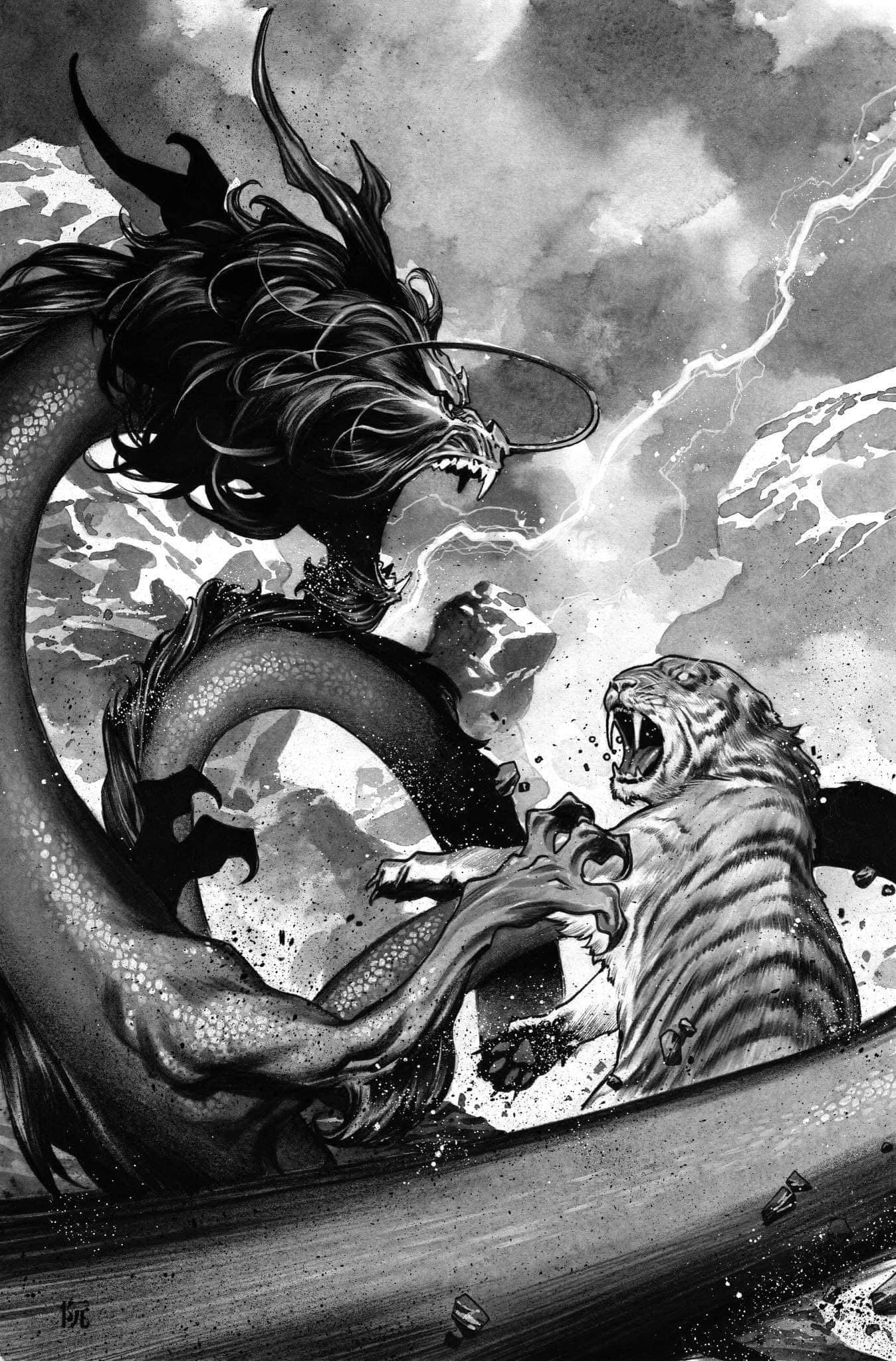 Dike Ruan Original Art Magic Order 4 #5 Cover