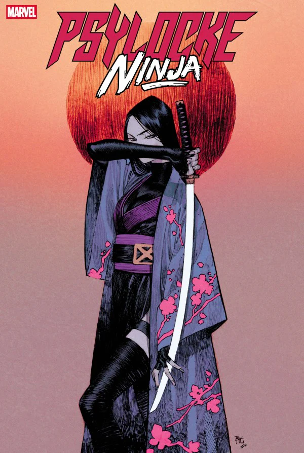 Dike Ruan Original Art Psylocke: Ninja #1 Cover - Image 2