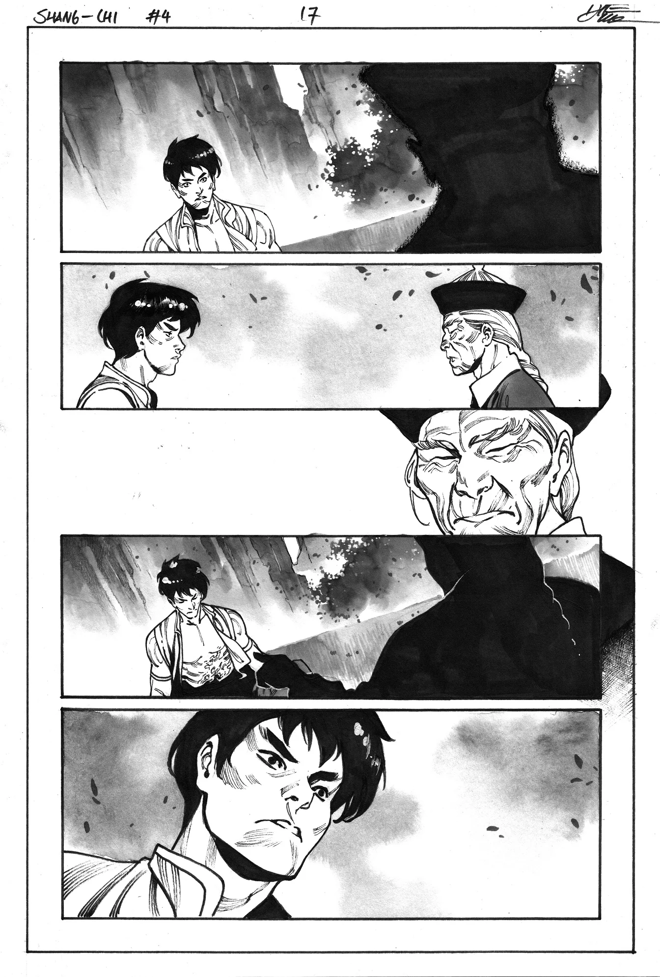 Dike Ruan Original Art Shang-Chi #4 Page 17