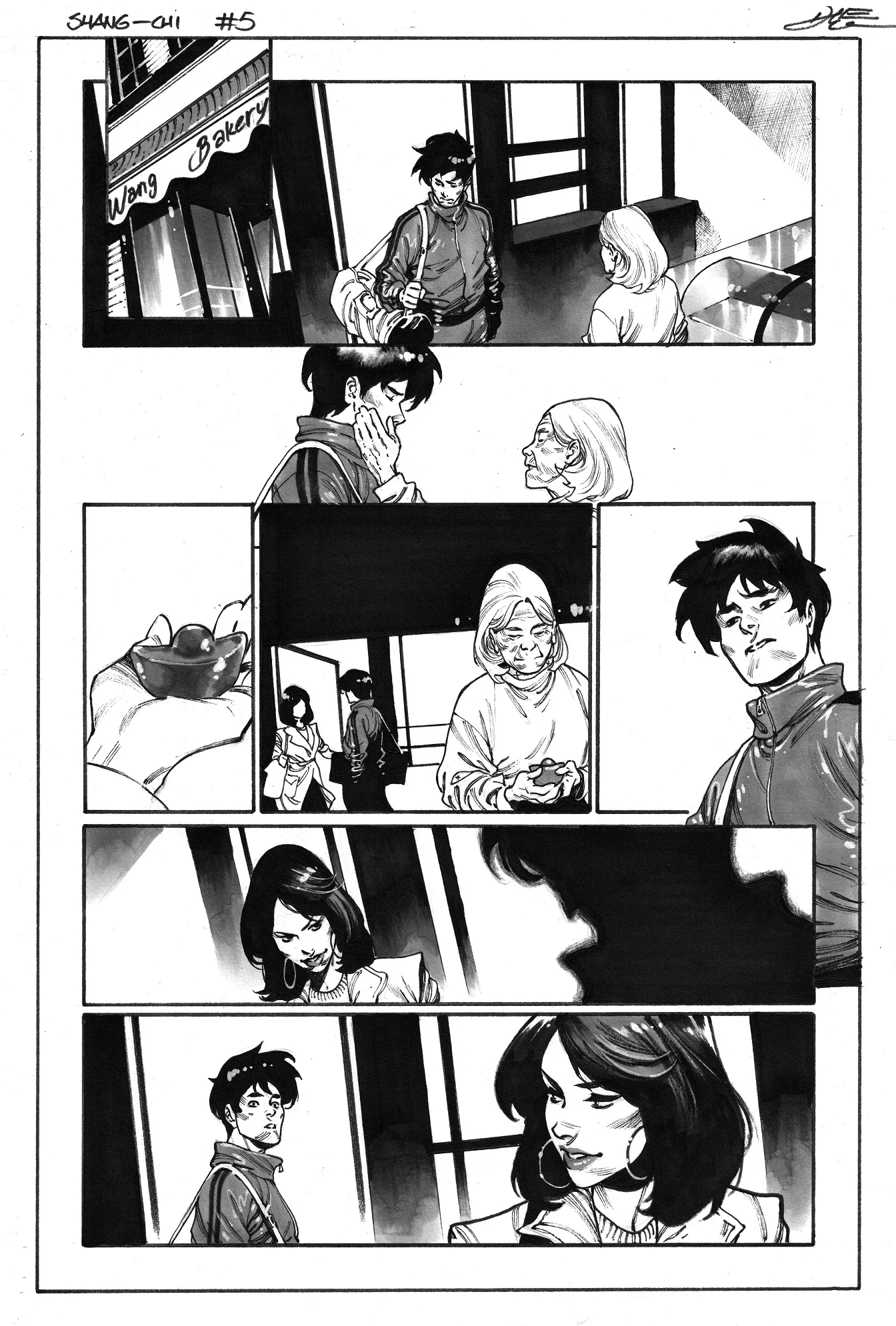 Dike Ruan Original Art Shang-Chi #5 Page 18