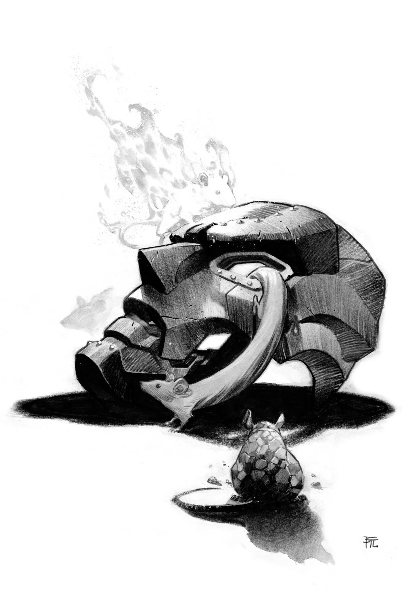 Dike Ruan Original Art Ultimates #4 Cover