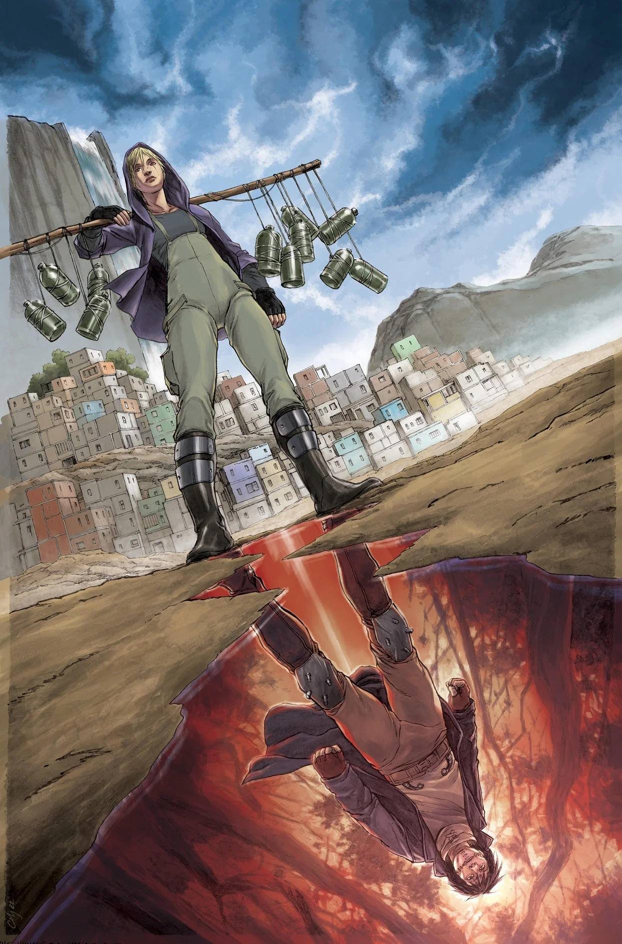 Guillaume Martinez Original Art The Hunger #1 Cover - Image 2