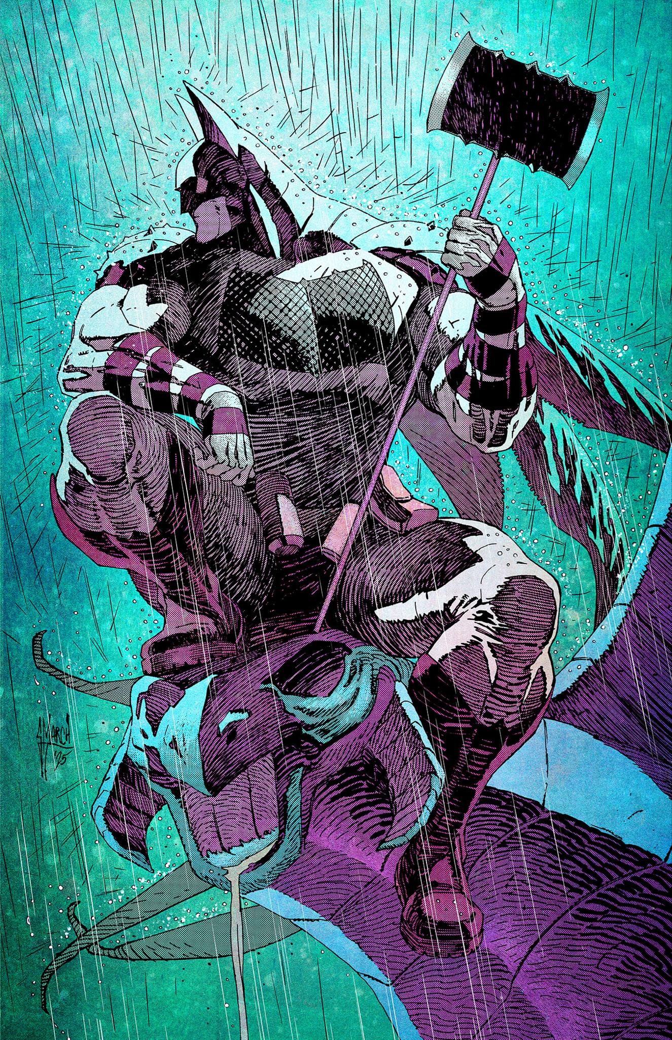 Guillem March Original Art Absolute Batman #14 Cover - Image 2