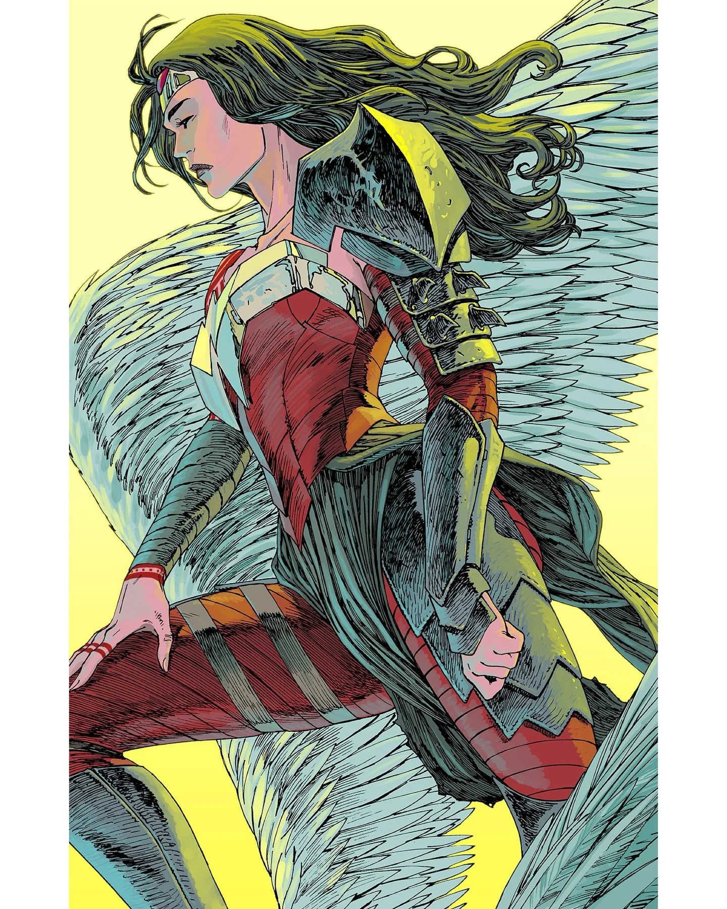 Guillem March Original Art Absolute Wonder Woman #2 Cover - Image 2