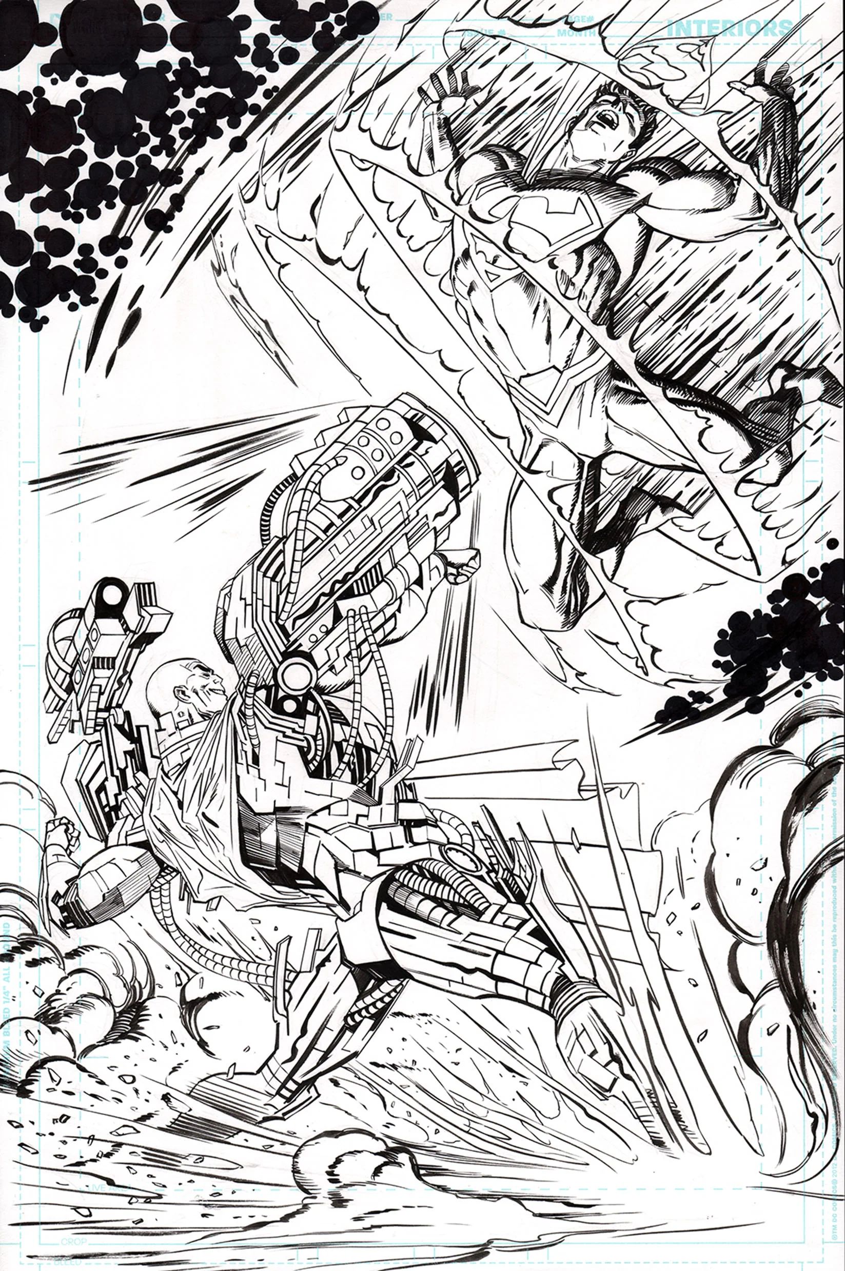 Guillem March Original Art Action Comics #986 Page 1