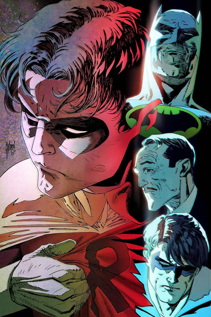 Guillem March Original Art Batman and Robin #23 Cover - Image 2