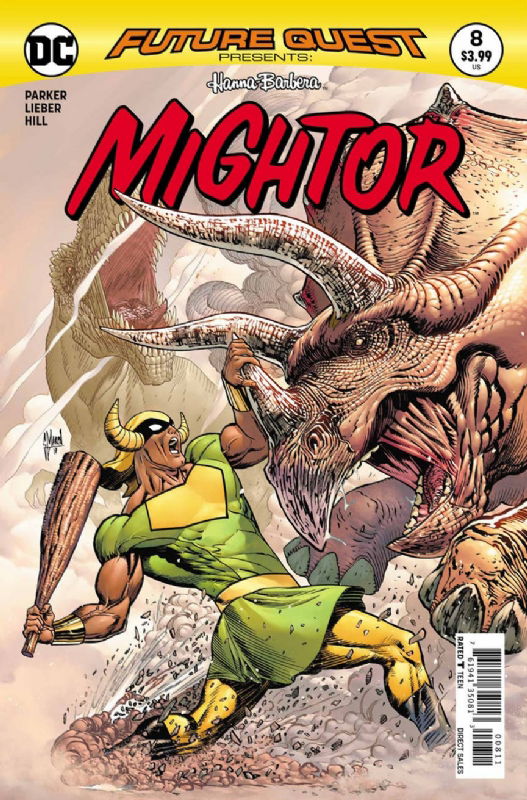 Guillem March Original Art Future Quest: MIGHTOR Cover - Image 2