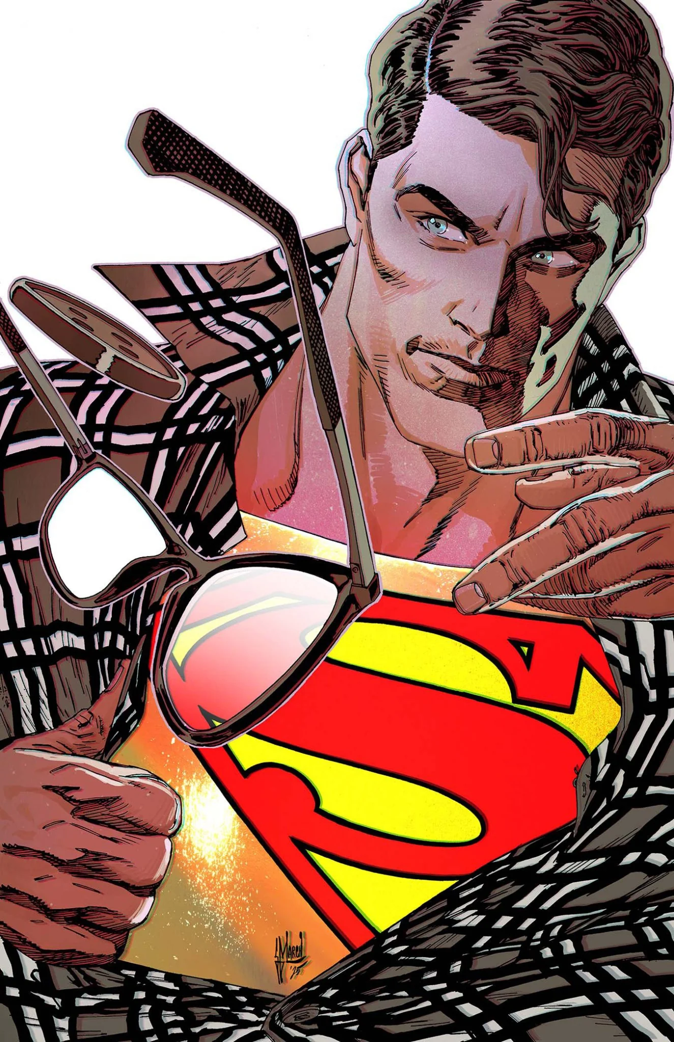 Guillem March Original Art Superman Unlimited #6 Cover - Image 2