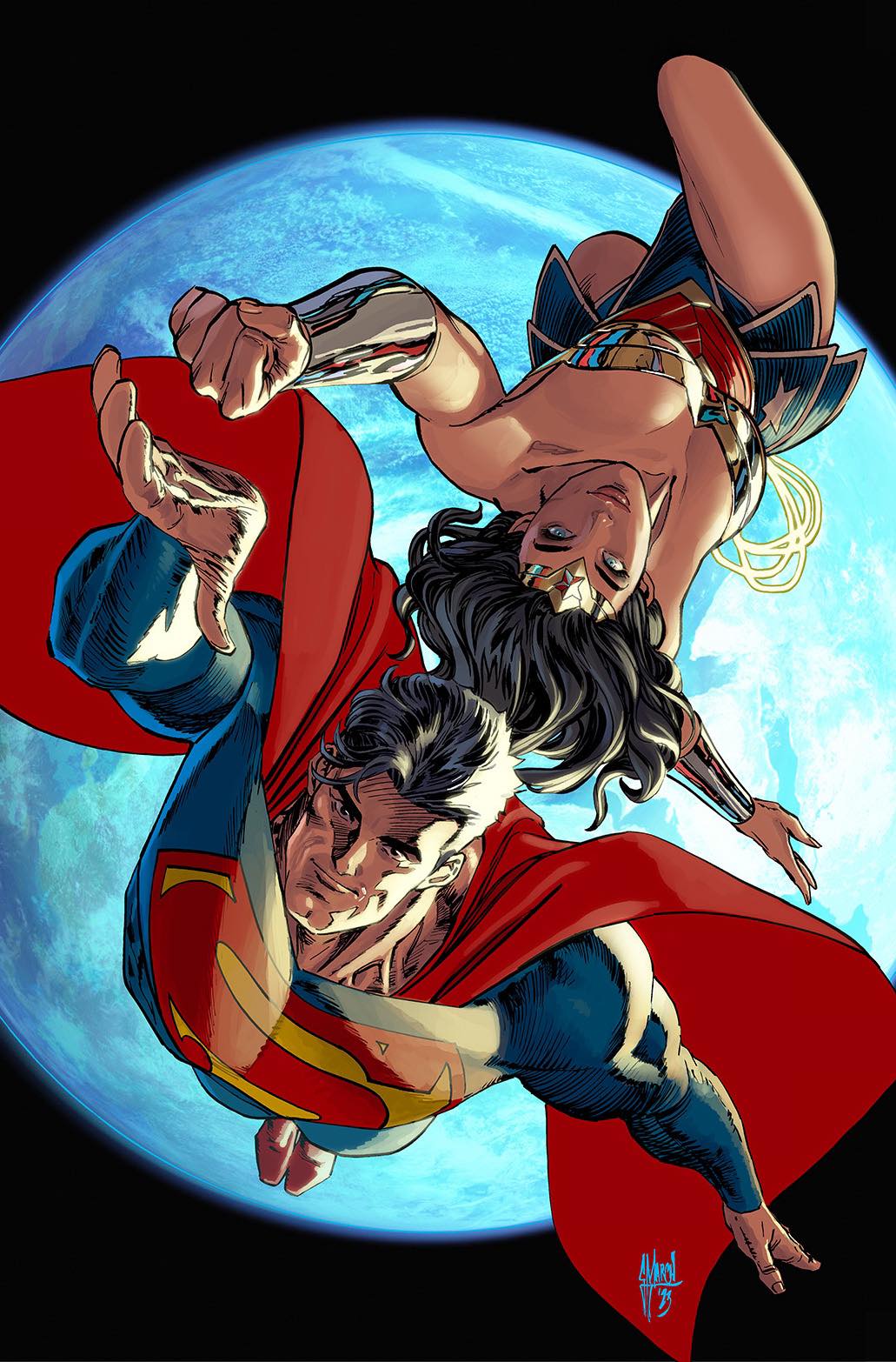 Guillem March Original Art Wonder Woman #7 Cover - Image 2