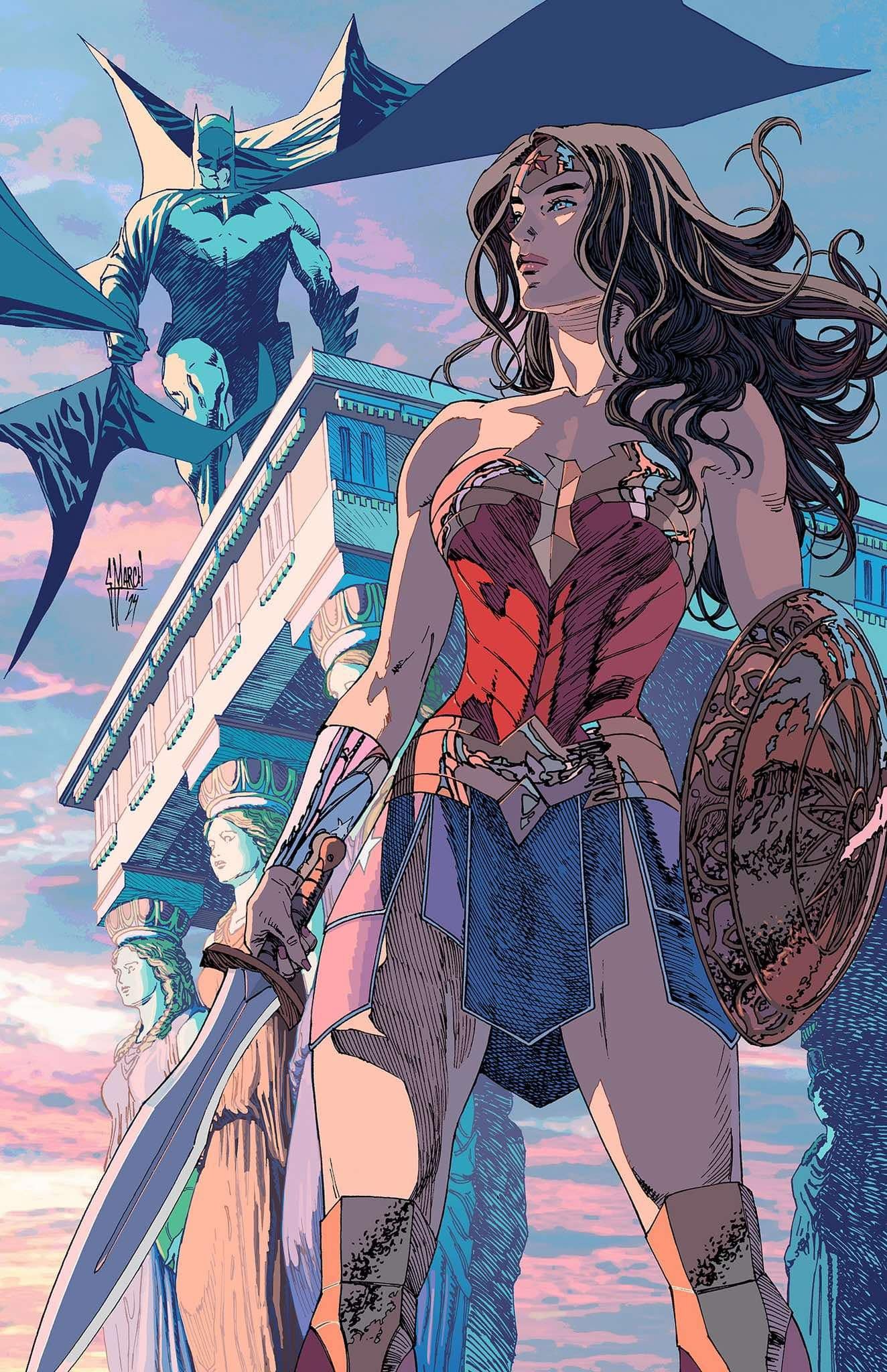 Guillem March Original Wonder Woman #20 Cover - Image 2