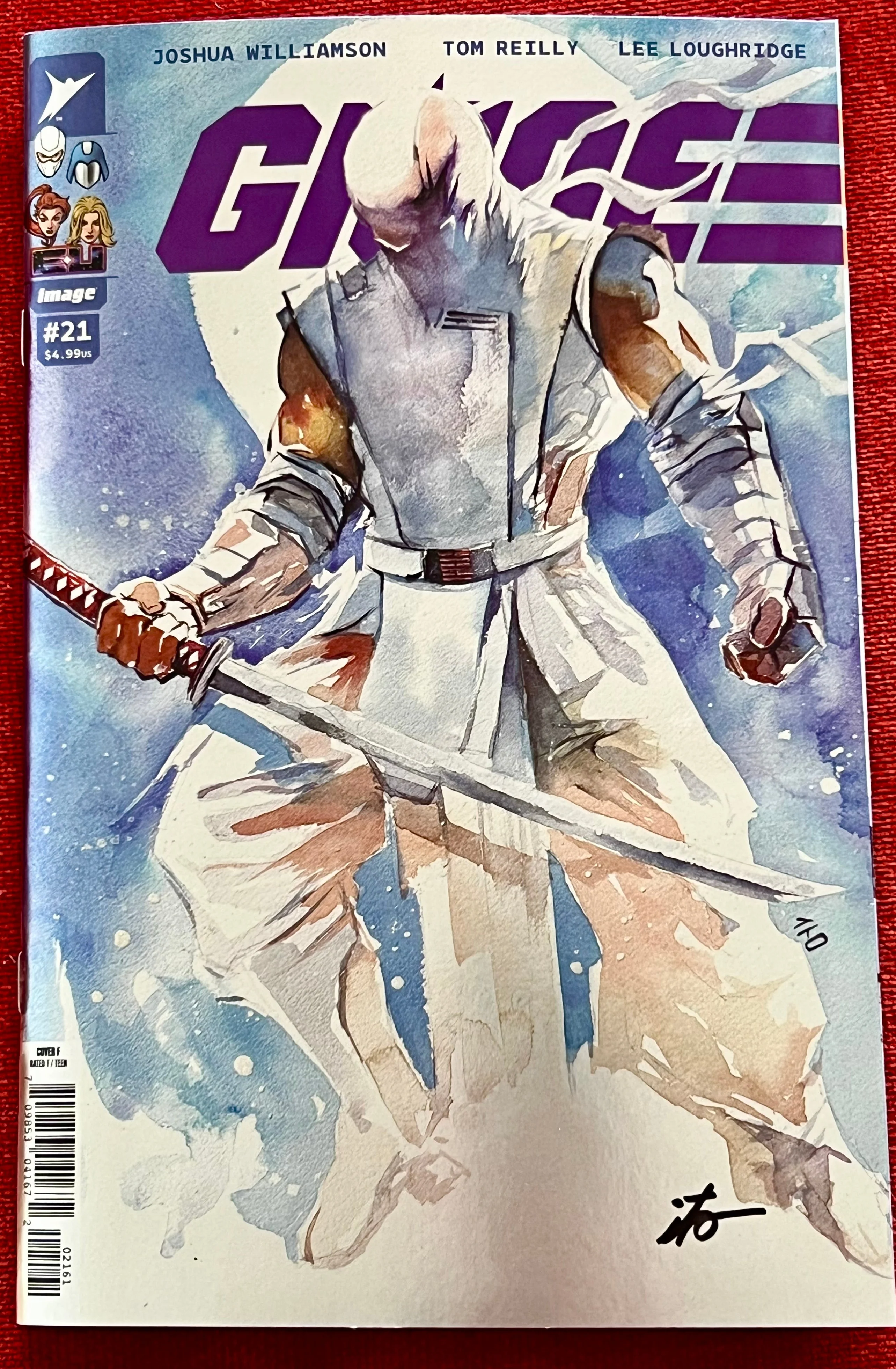 Ito Hand Signed GI Joe #21 1:100 Foil