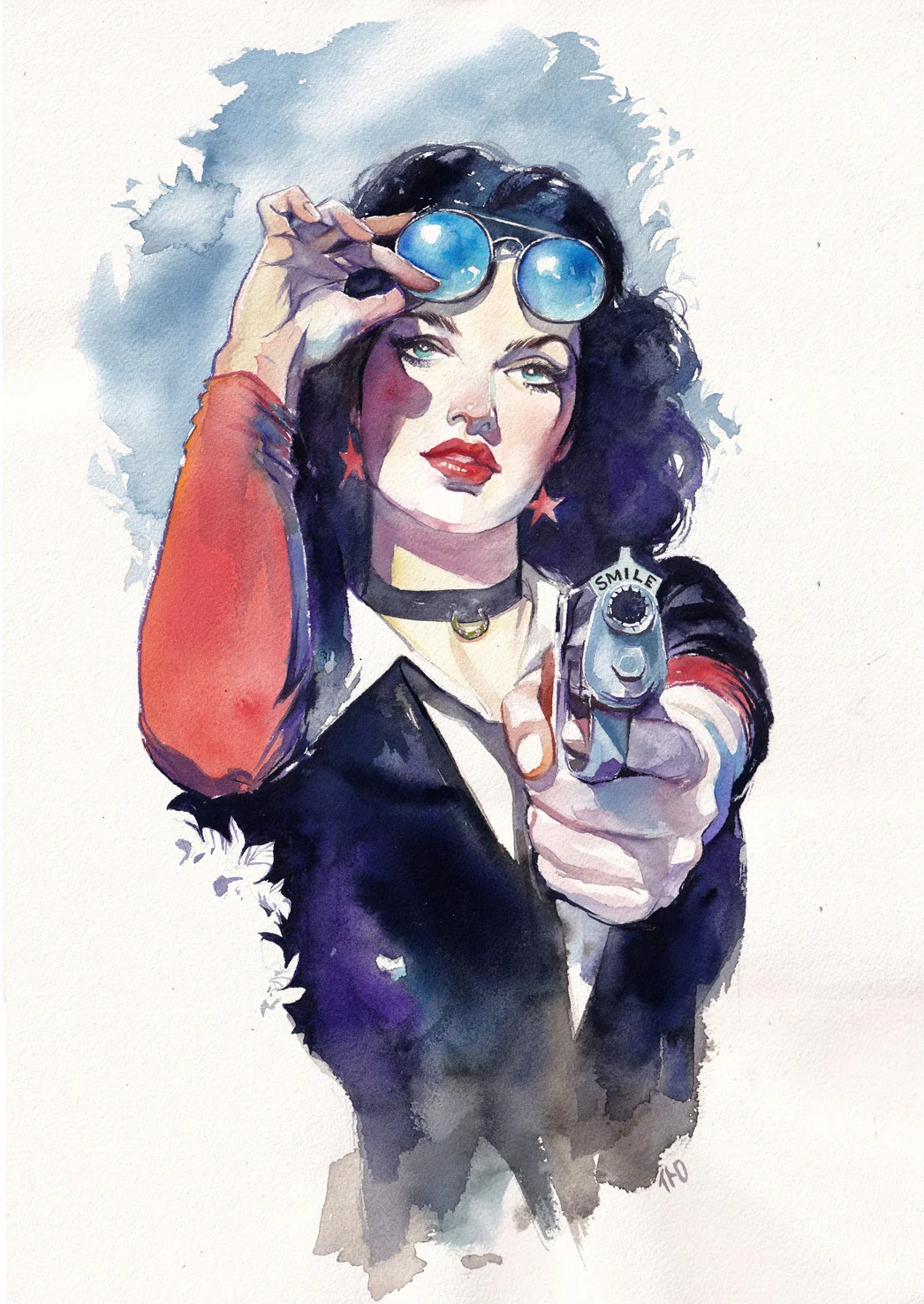 Ito Original Art Hot Metal Series: Valentina