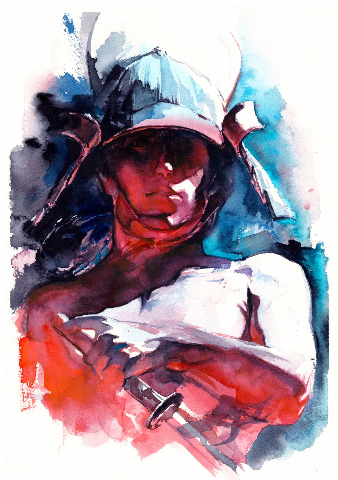 Ito Original Art Ronin Illustration 3