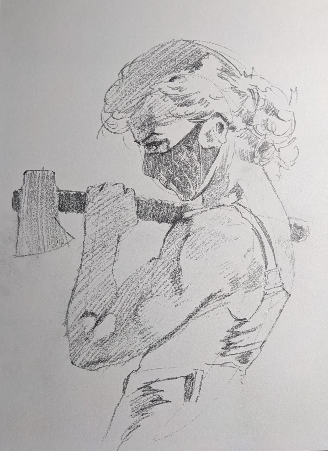 Ito Original Art Something is Killing the Children #47 Jessica Slaughter Pencil Prelim