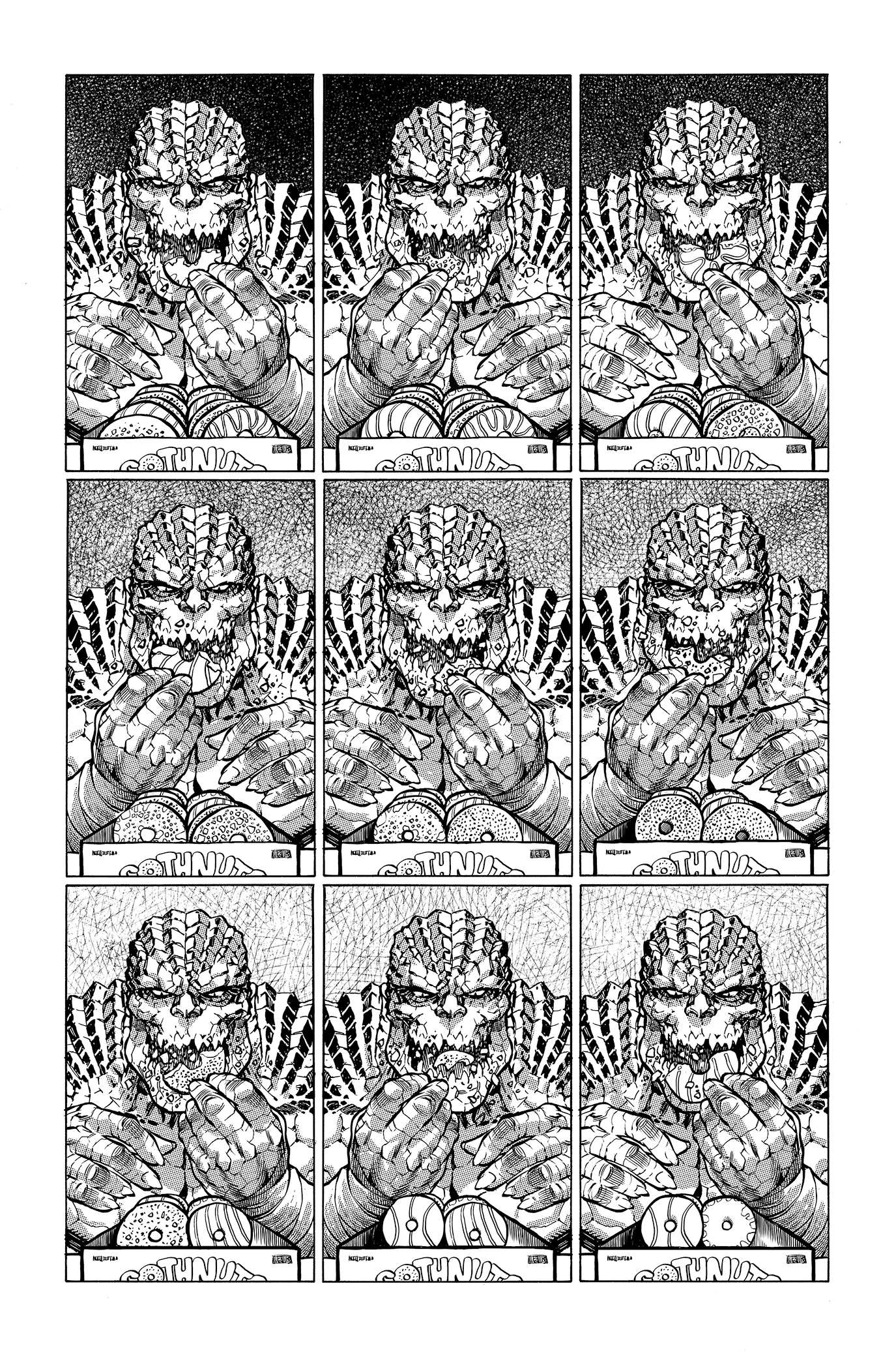 Jesus Merino Original Art Joker Puzzlebox Bonus Box #10 Page 2 - Image 2