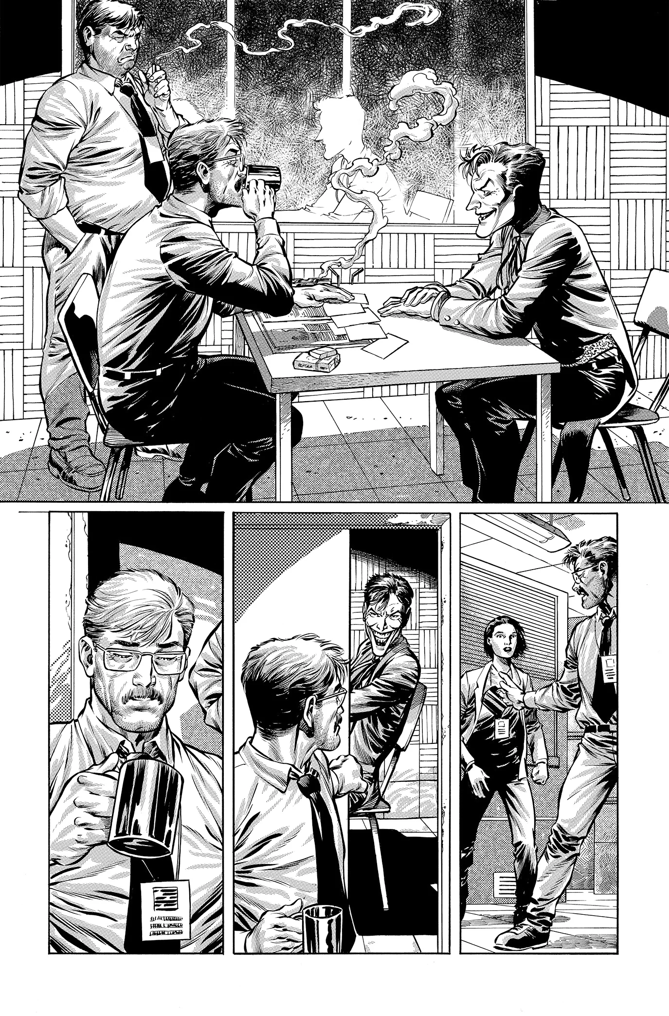 Jesus Merino Original Art Joker Puzzlebox Bonus Box #2 Page 1