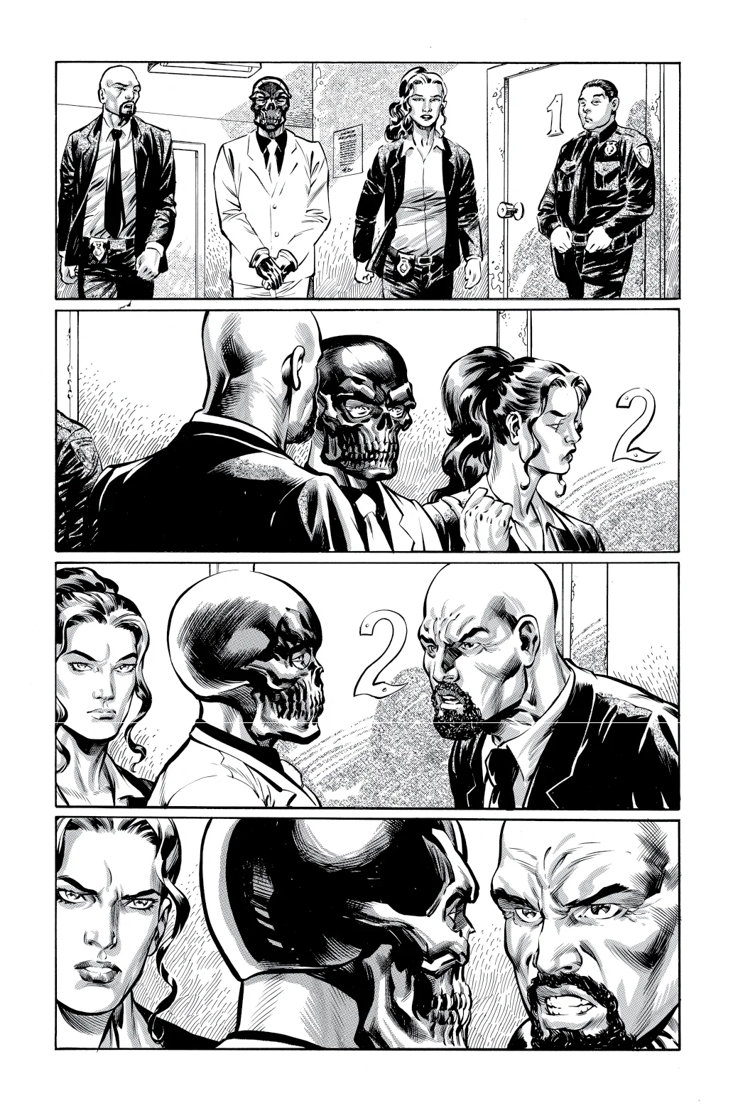 Jesus Merino Original Art Joker Puzzlebox Bonus Box #3 Page 2