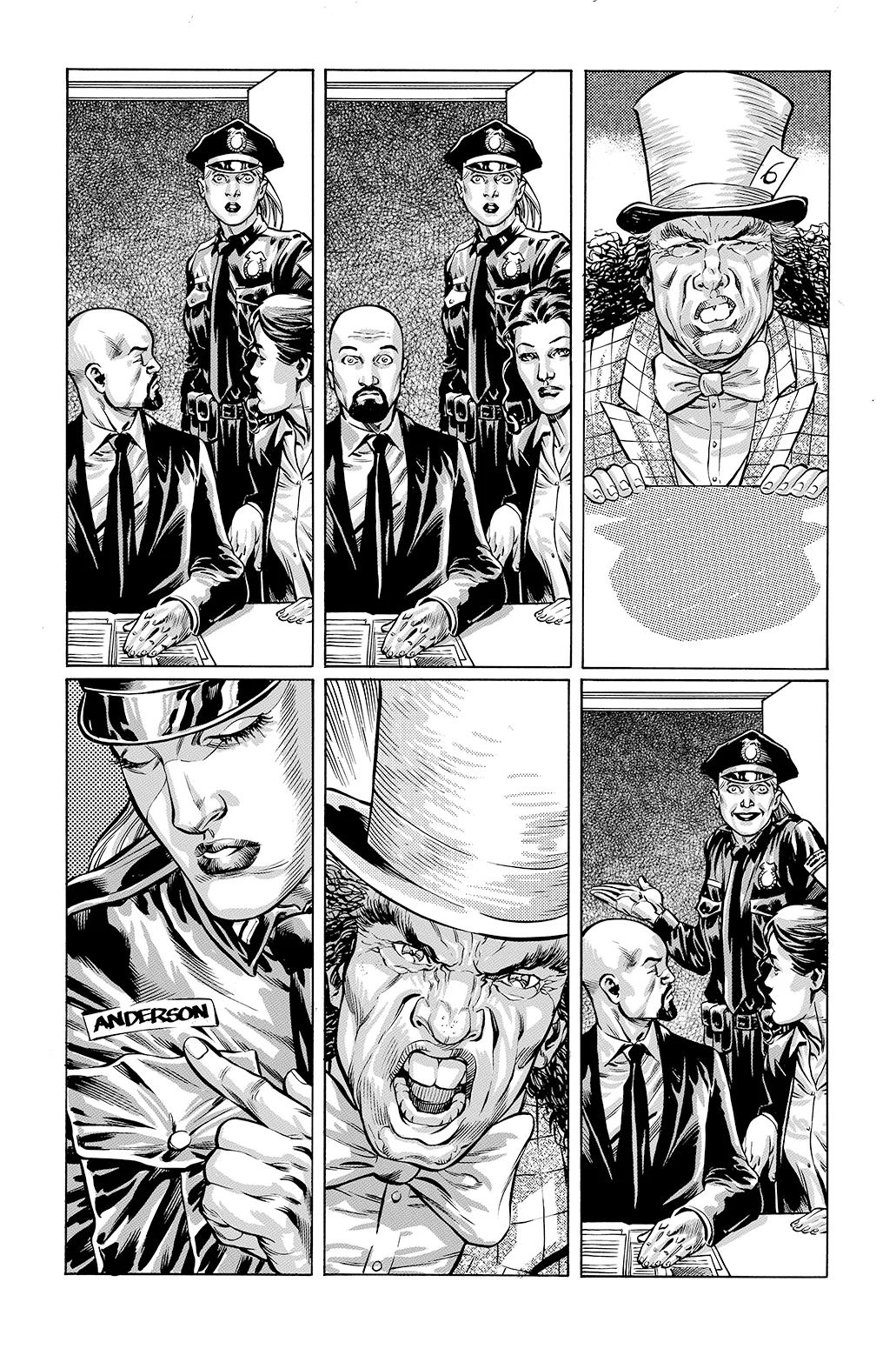 Jesus Merino Original Art Joker Puzzlebox Bonus Box #7 Page 4