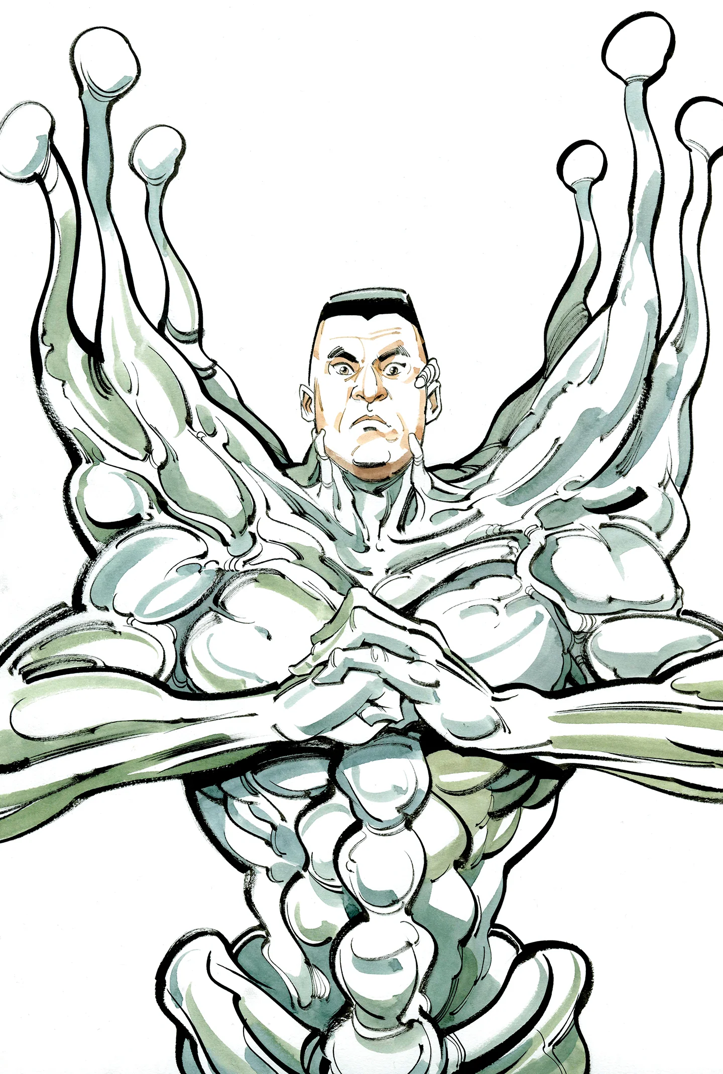 Kagan McLeod Original Art Kaptara #7 Cover
