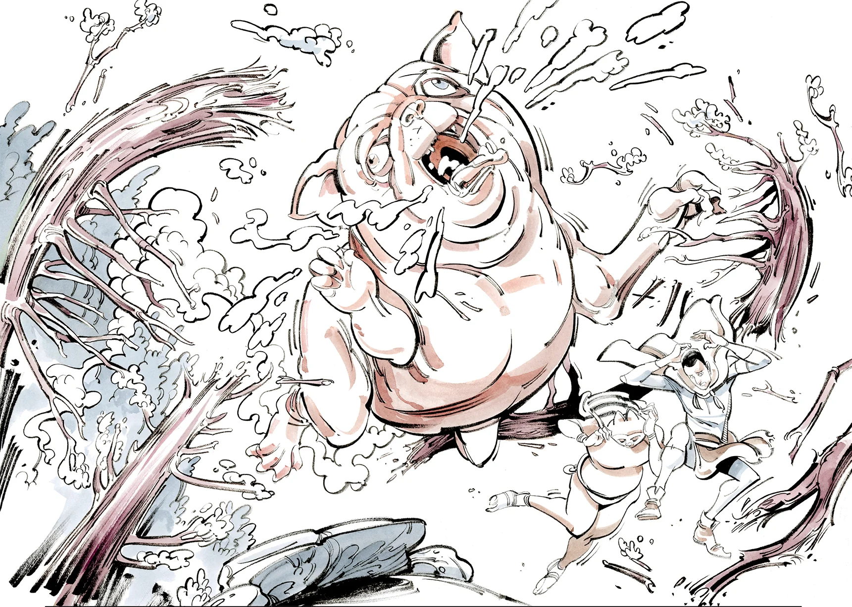 Kagan McLeod Original Art Kaptara Panel Art #6 Page 7