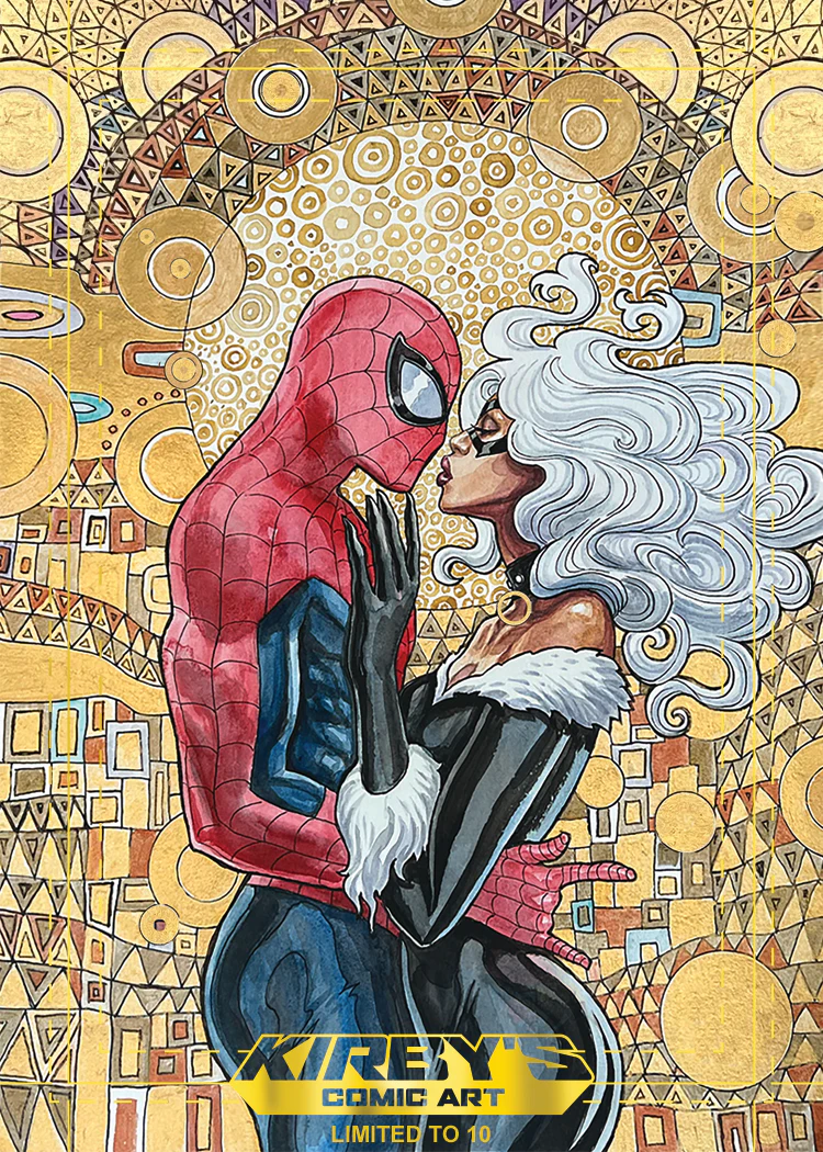 KCA Team Trading Card Style Set: 'The Kiss' Set by David Mack - Image 7