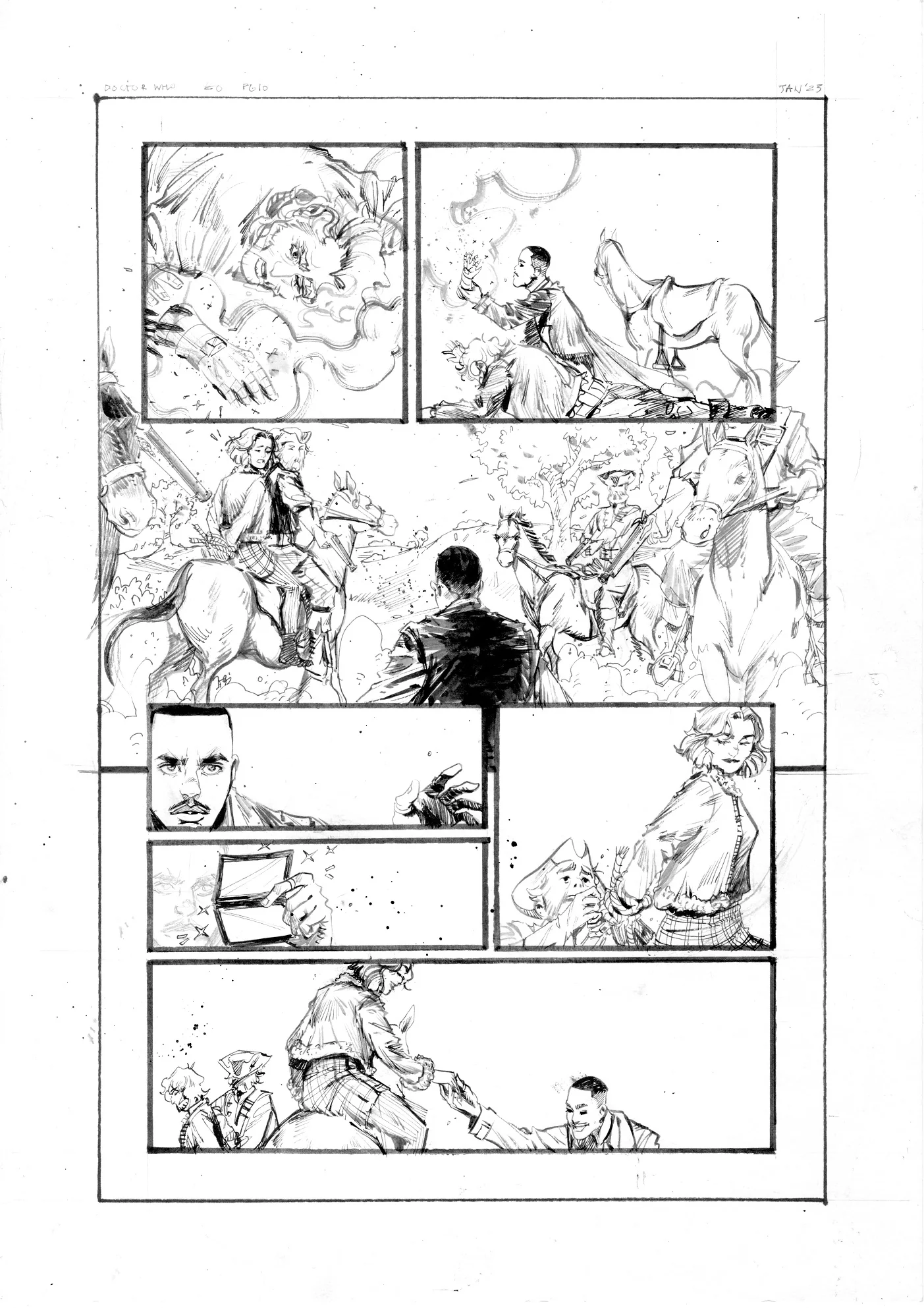 Kelsey Ramsay Original Art FCBD Doctor Who Page 10