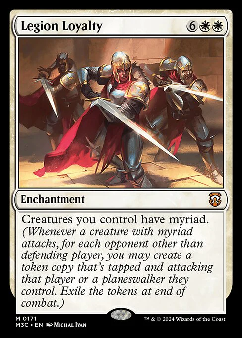 Michal Ivan Original Art Magic: The Gathering Legion Loyalty Card Art - Image 3