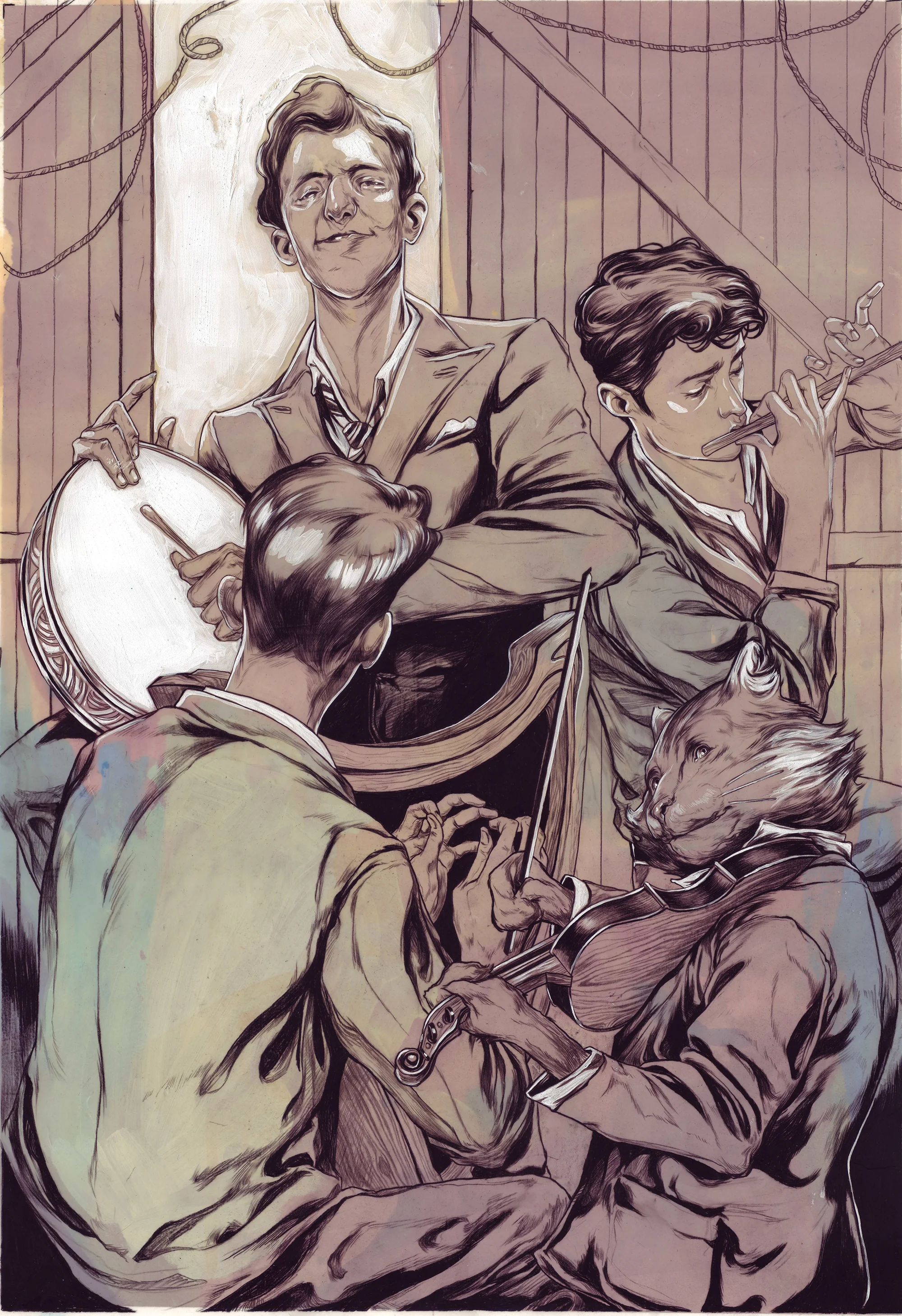 Nimit Malavia Original Art Fables #139 Cover