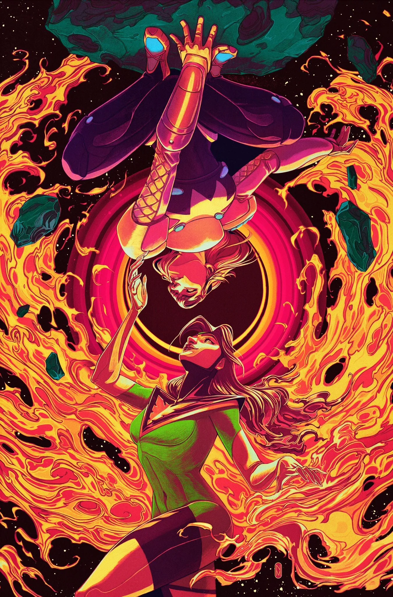 Nimit Malavia Original Art Spider-Gwen: The Ghost Spider #13 Cover - Image 2