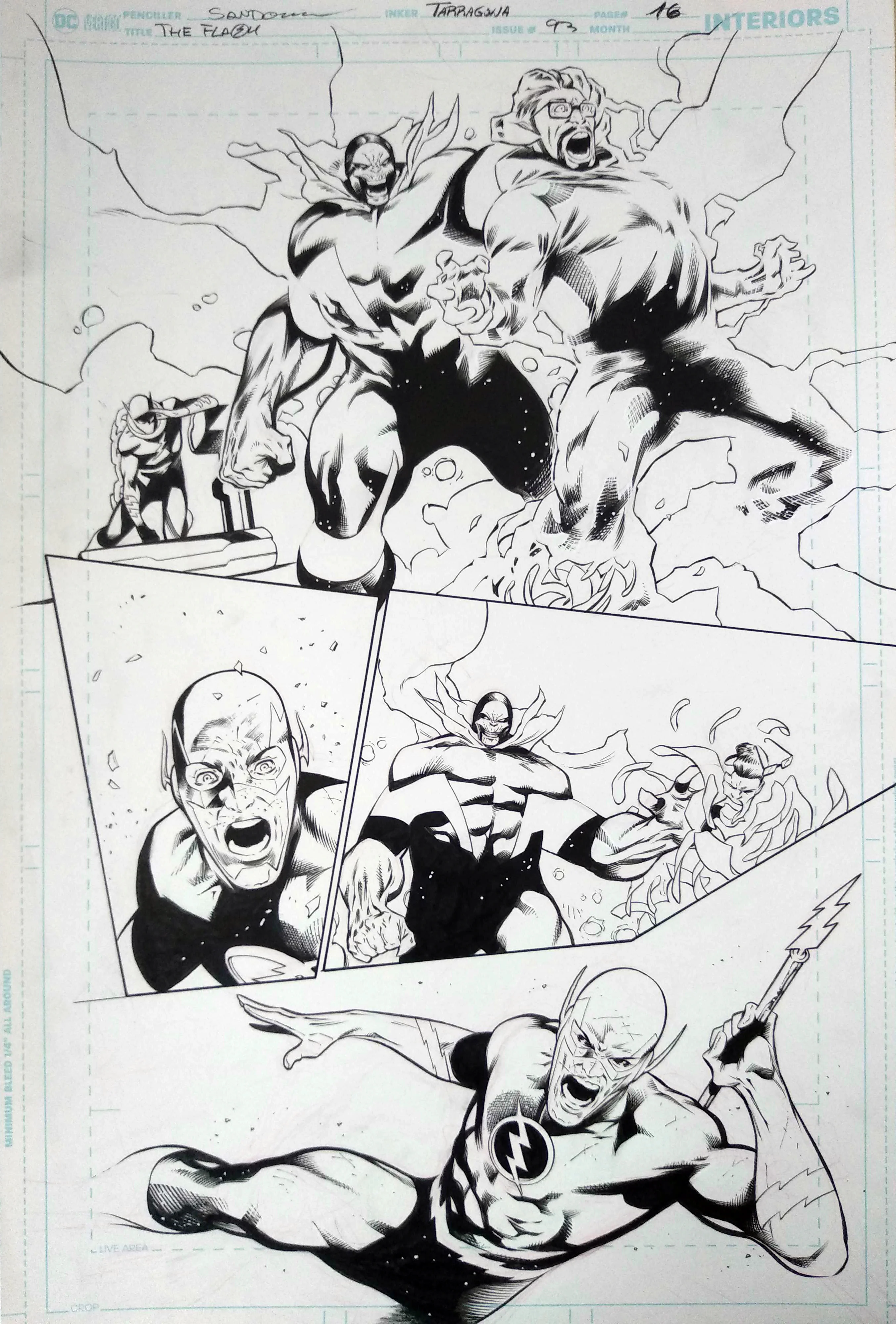 Rafa Sandoval Original Art Flash #754 Page 16