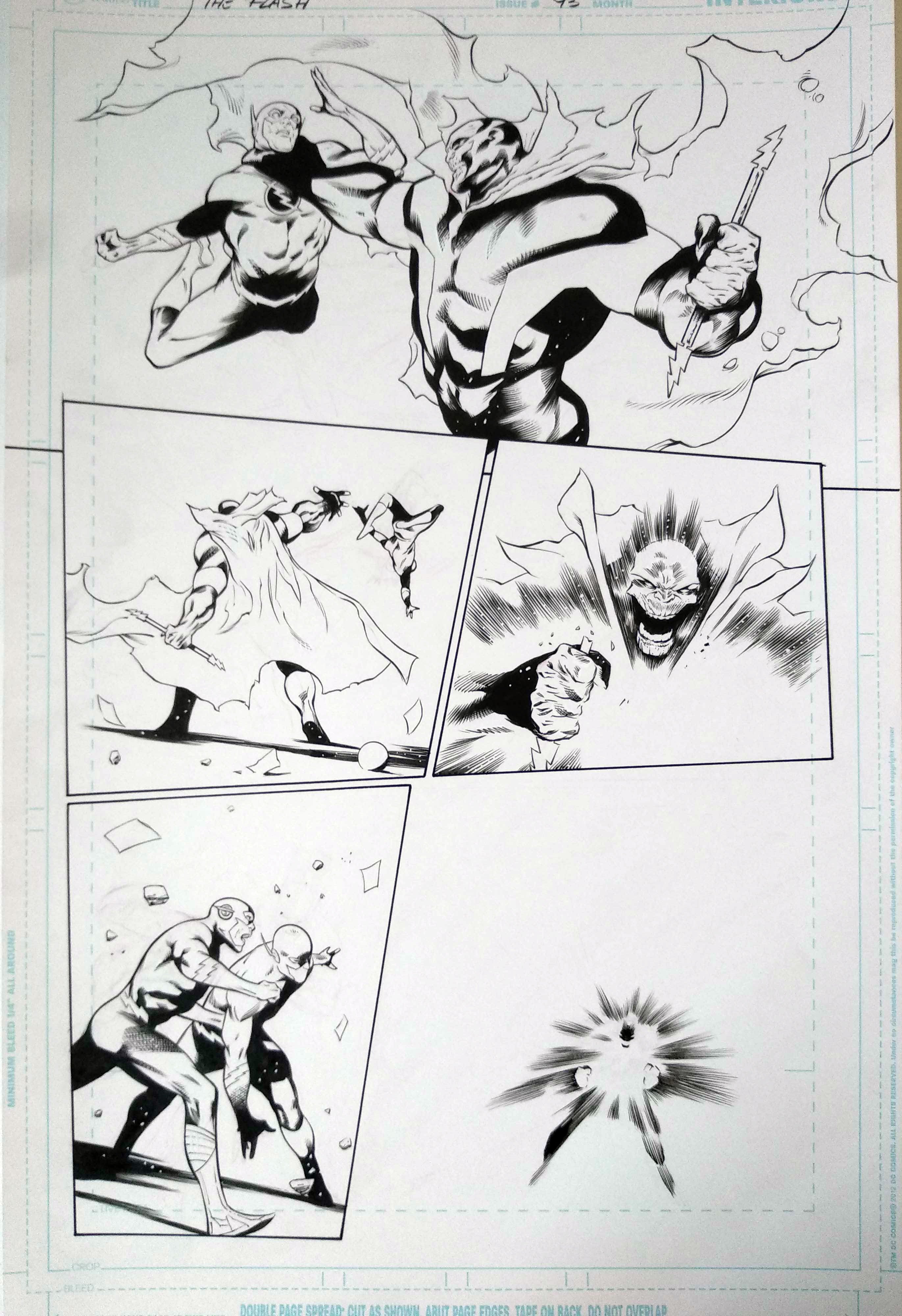 Rafa Sandoval Original Art Flash #754 Page 17
