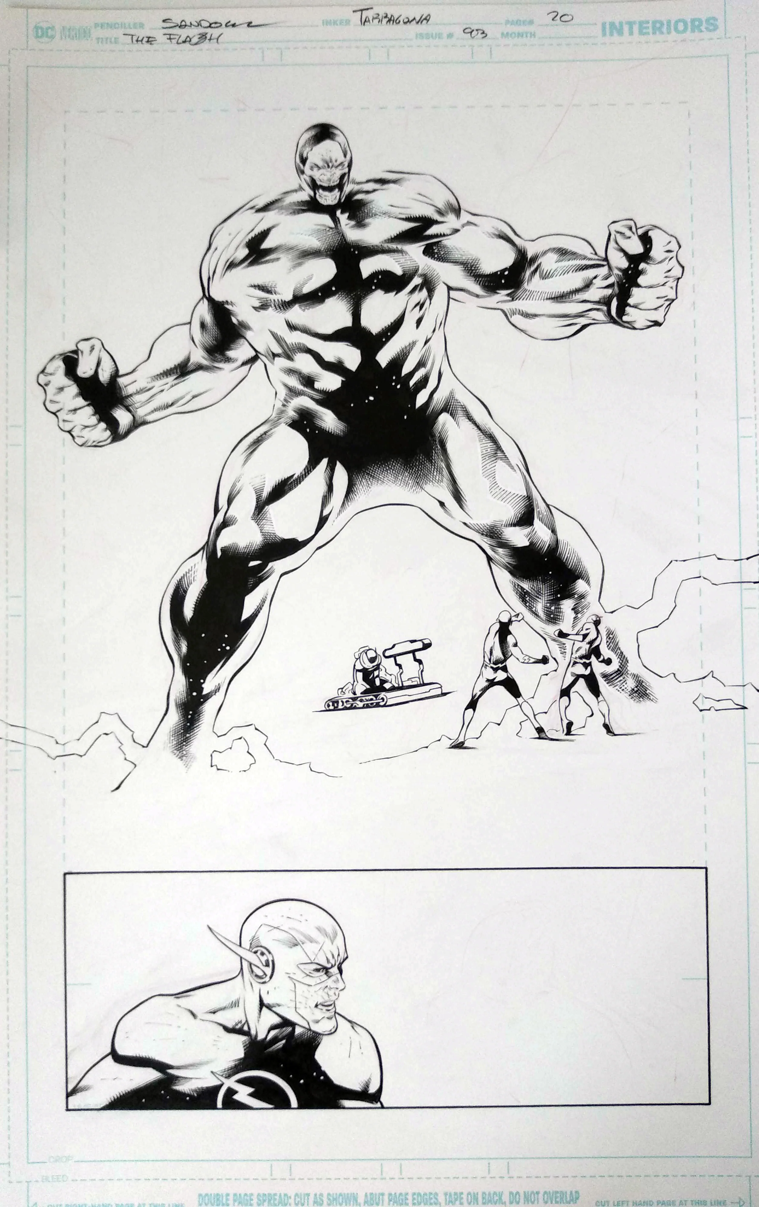 Rafa Sandoval Original Art Flash #754 Page 20