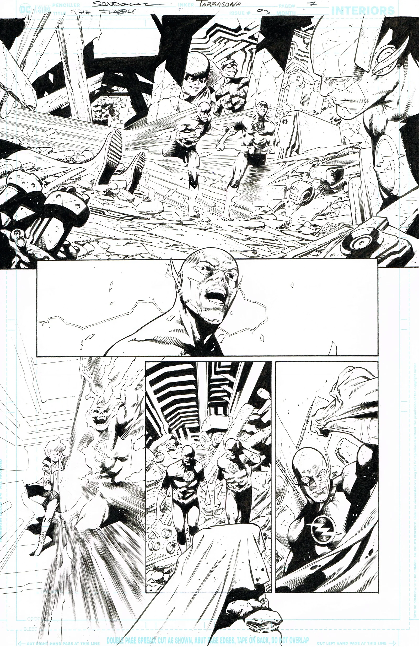 Rafa Sandoval Original Art Flash #754 Page 7