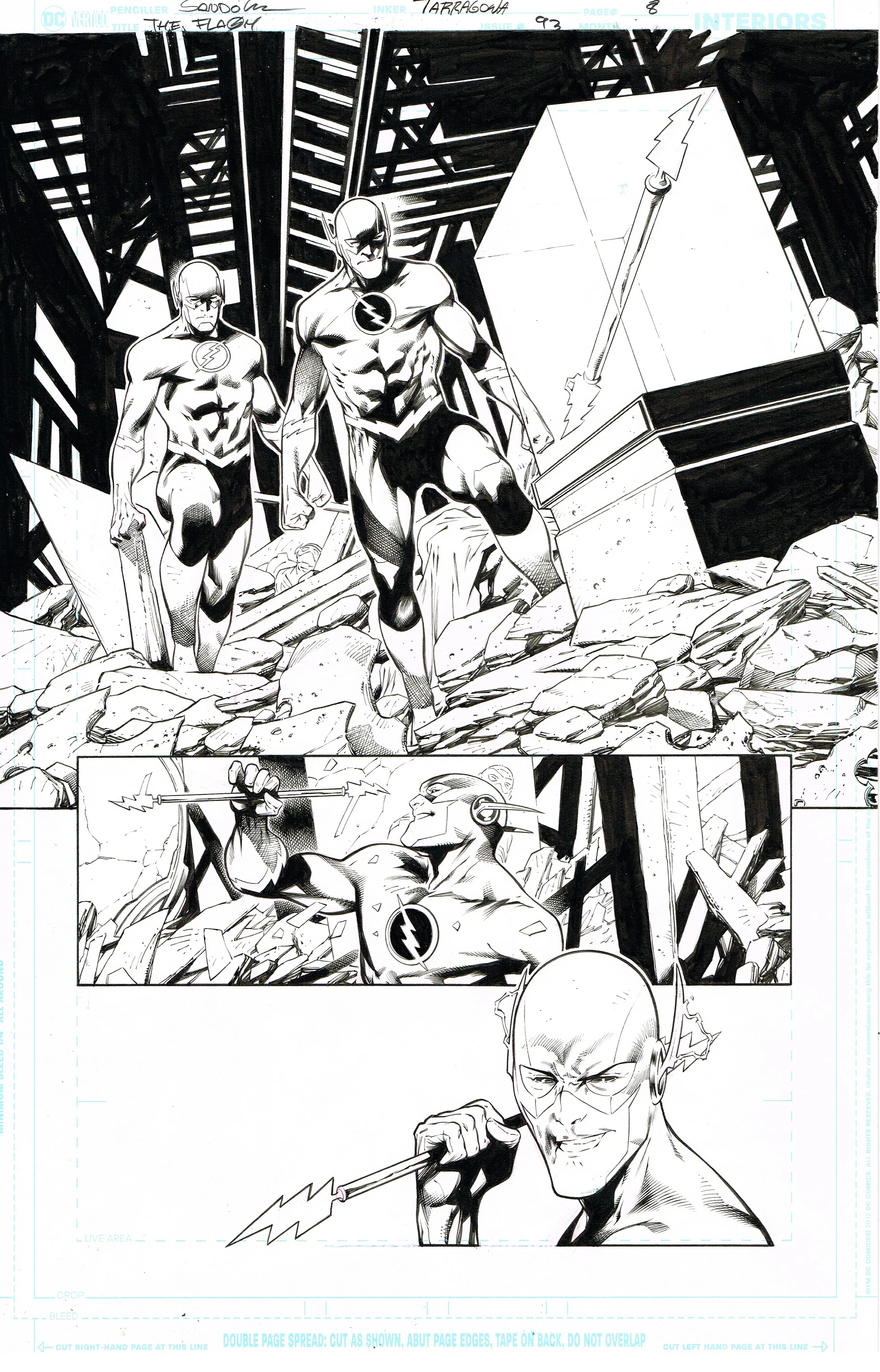 Rafa Sandoval Original Art Flash #754 Page 8