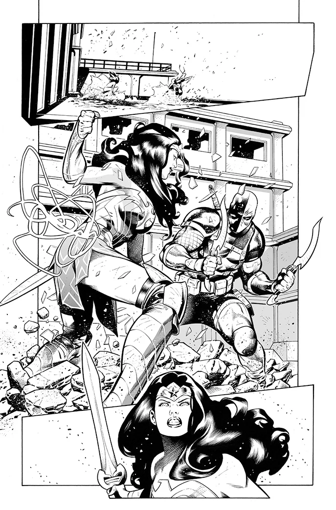 Rafa Sandoval Original Art Wonder Woman #768 Page 11