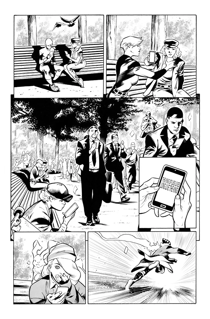 Rafa Sandoval Original Art Wonder Woman #768 Page 18