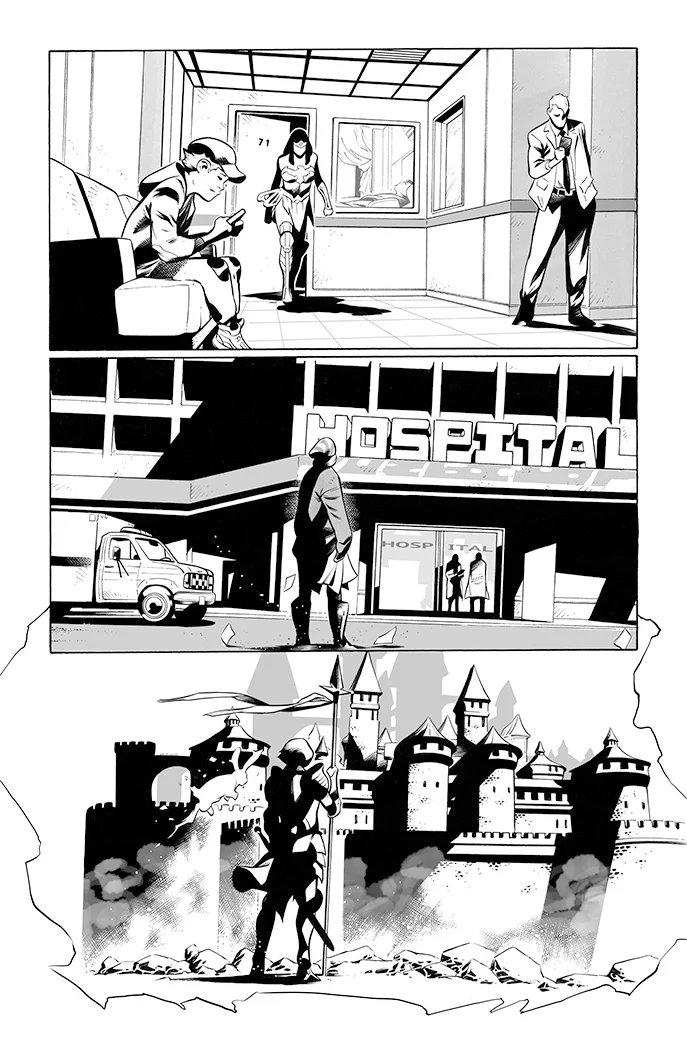 Rafa Sandoval Original Art Wonder Woman #768 Page 19