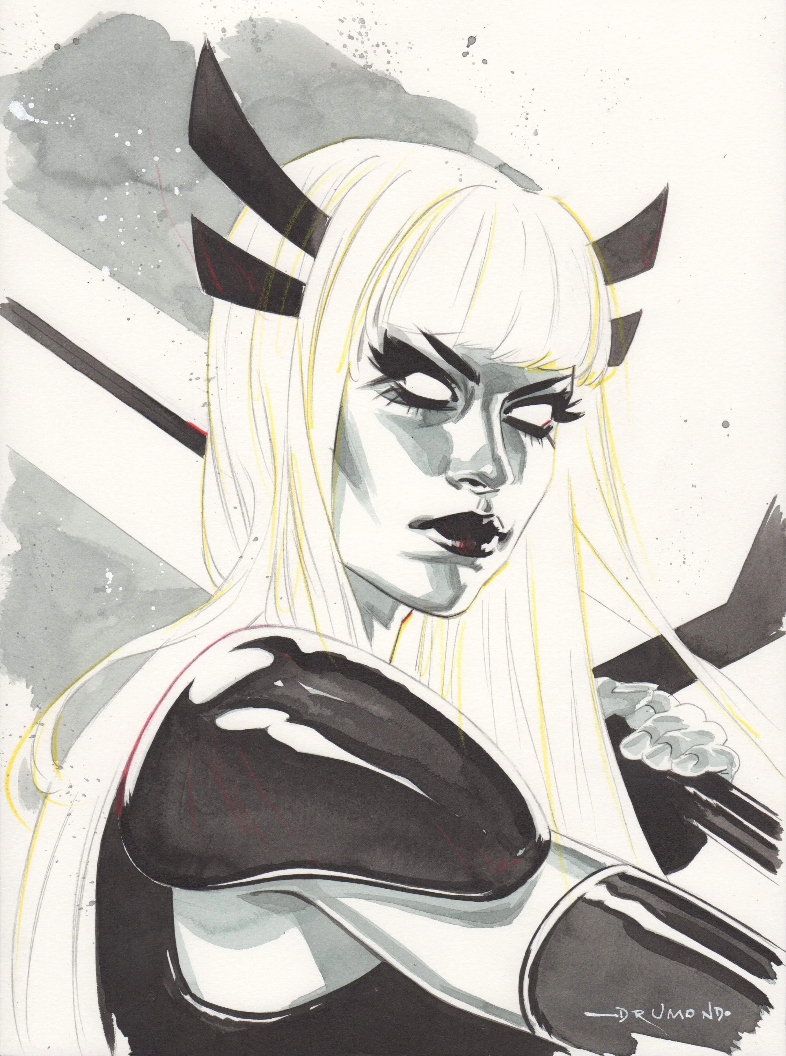 Ricardo Drumond Original Art Magik Illustration