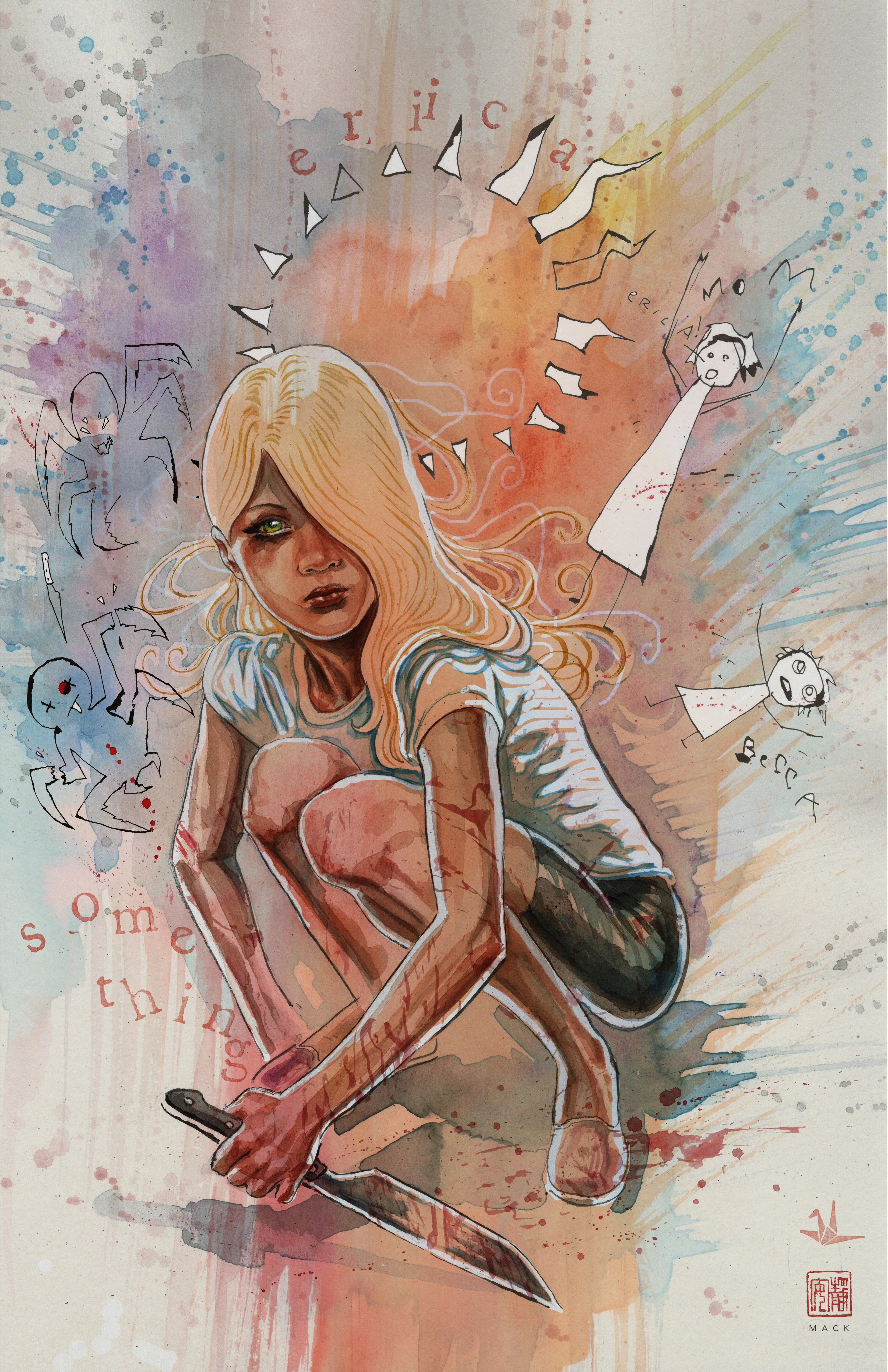 SPECIAL SET DEAL: David Mack Octo Original art + Something is Killing the Children Mack Pack #4 (#16-20) - Image 6
